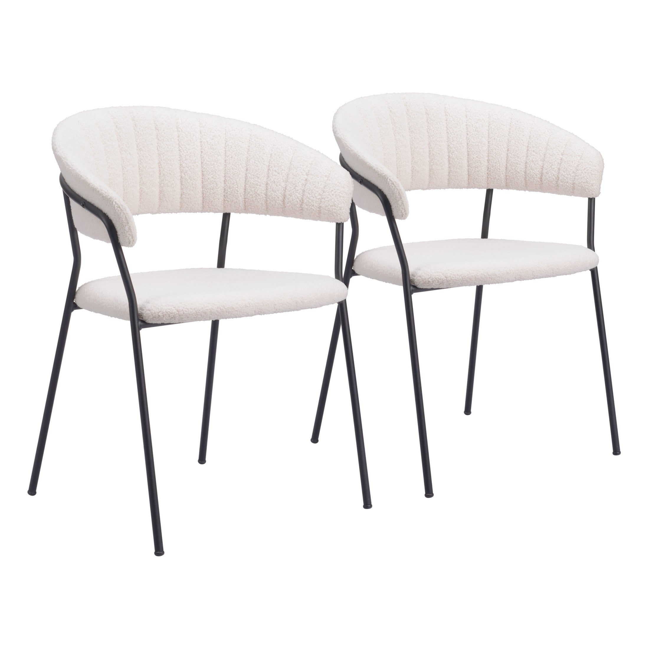 Josephine Dining Chair (Set of 2) Cream