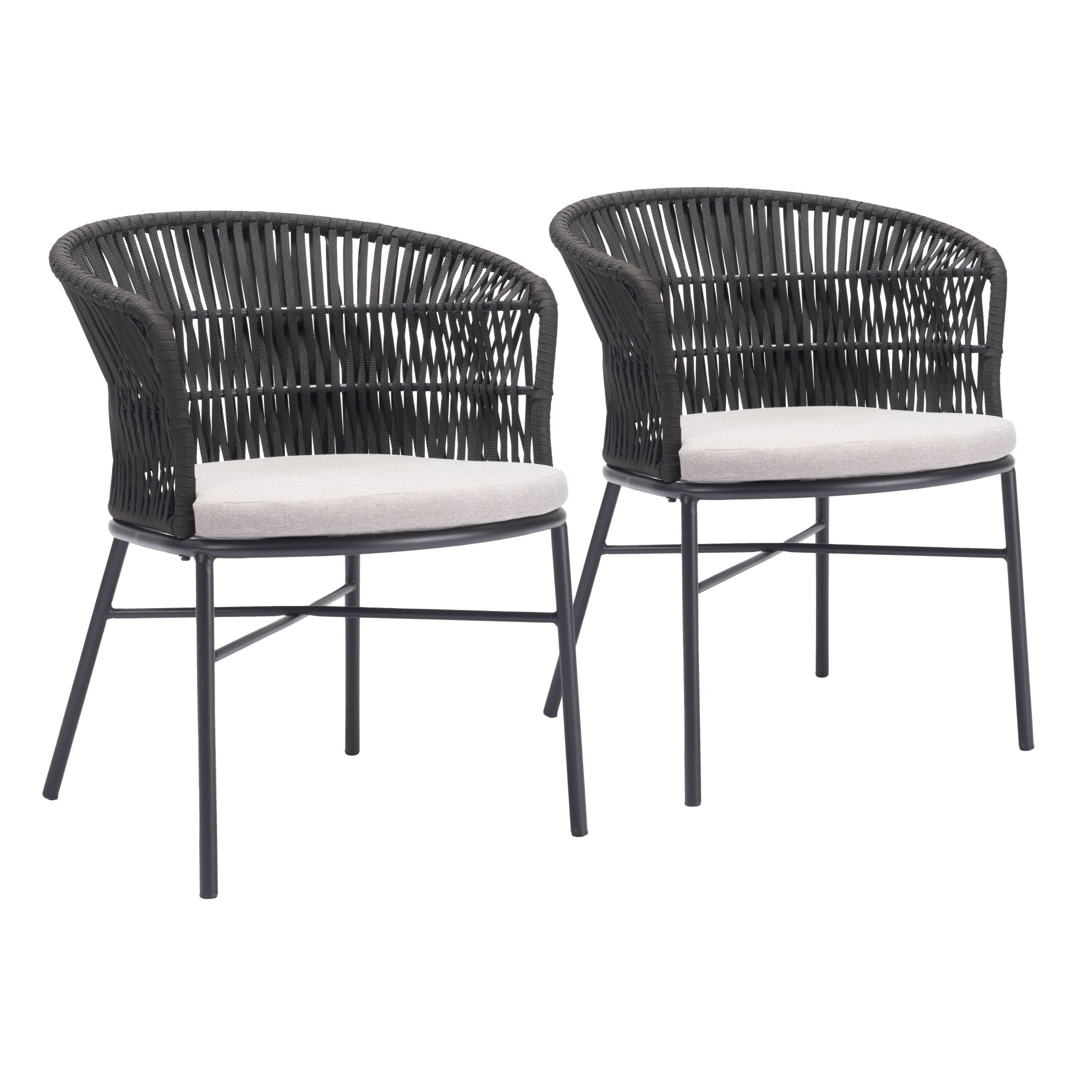 Freycinet Dining Chair (Set of 2) Black