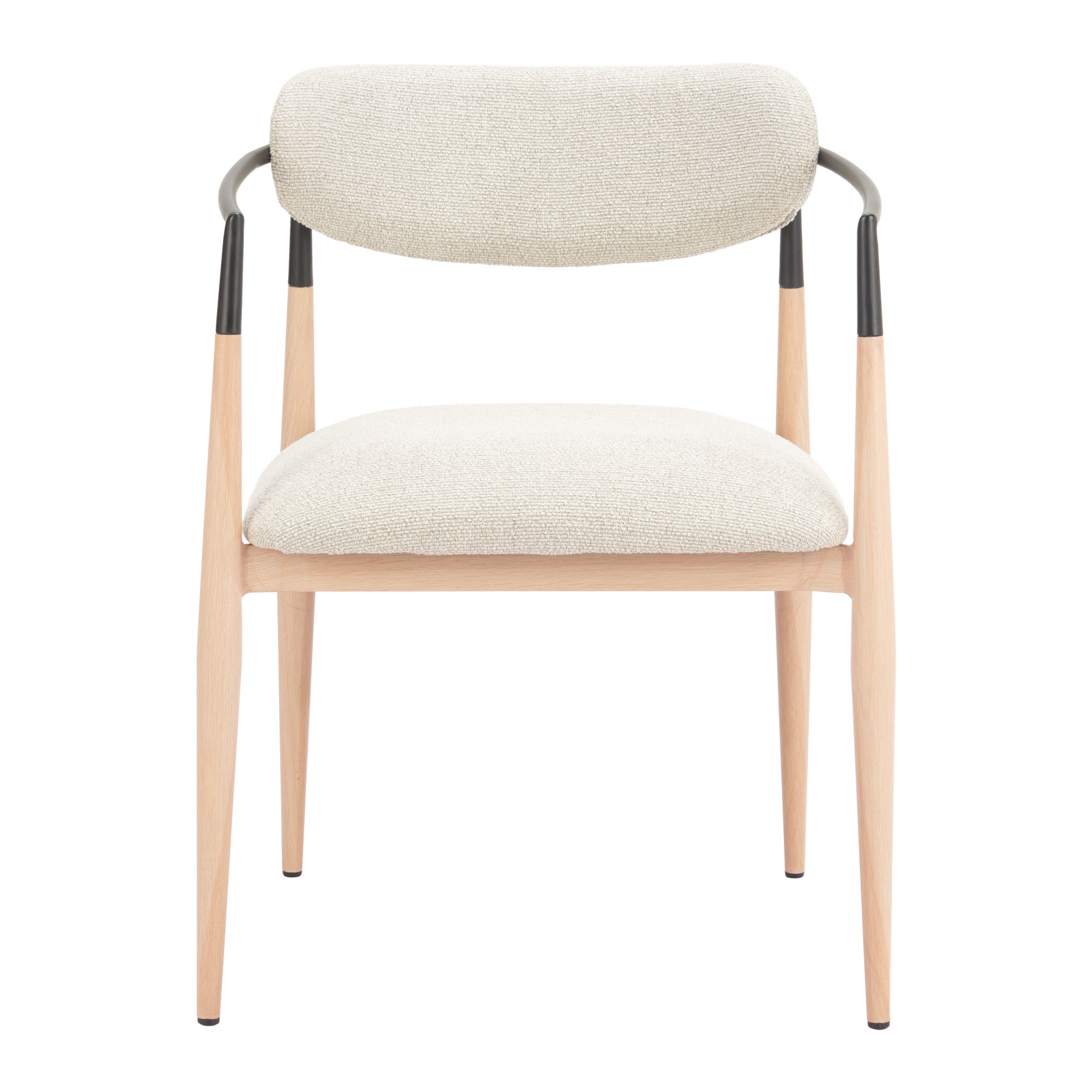 Equinox Dining Chair Oyster Gray & Natural