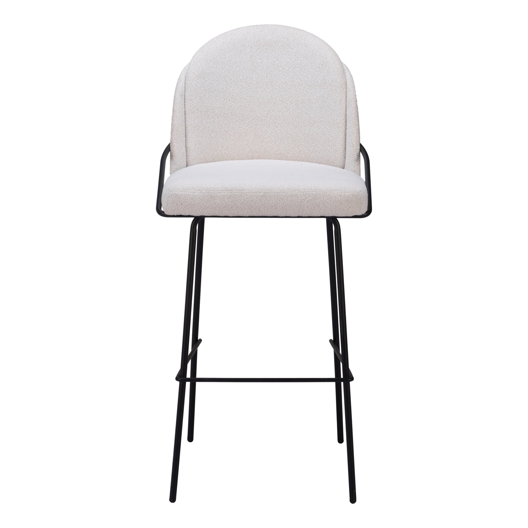 Jambi Barstool (Set of 2) Ivory