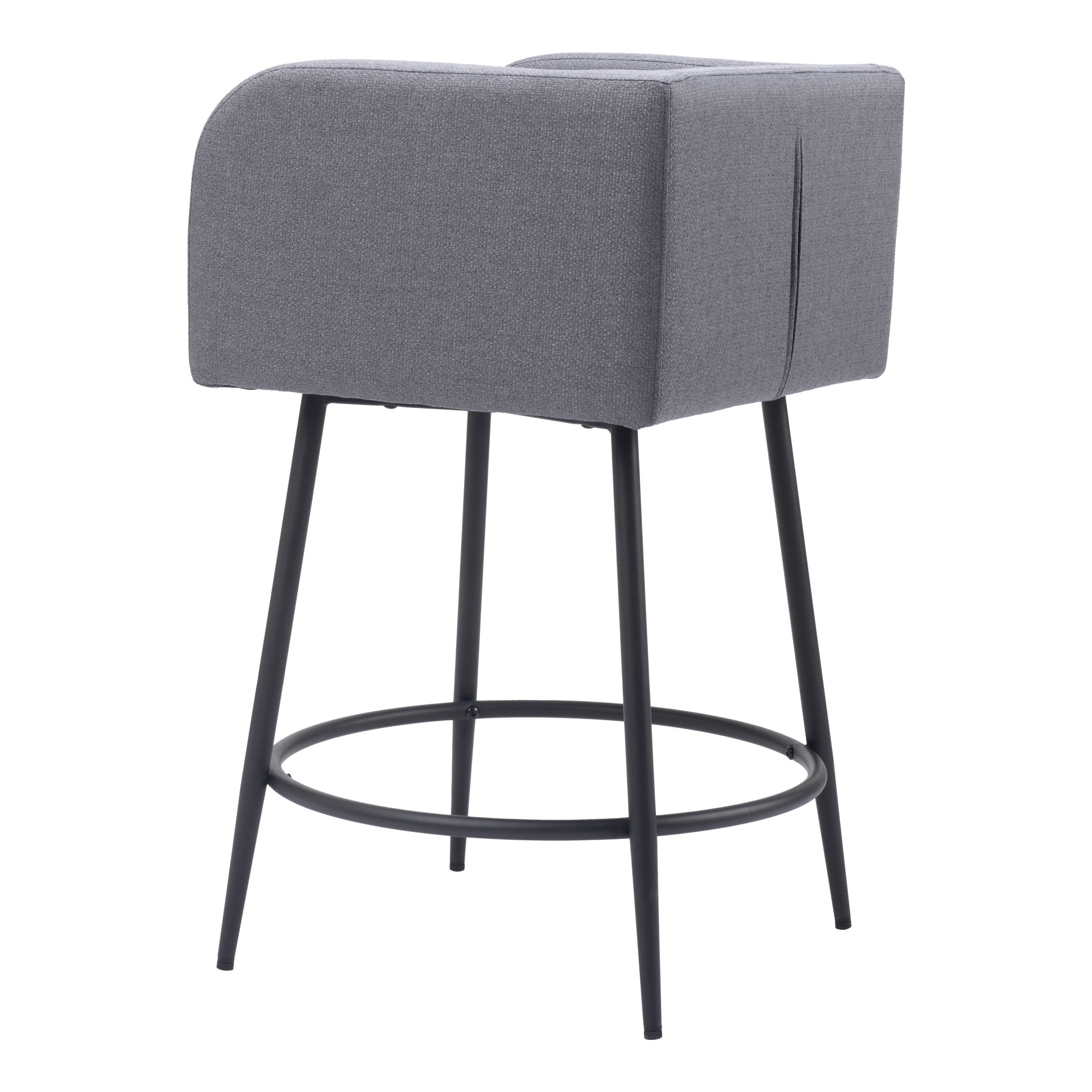 Horbat Counter Stool (Set of 2) Gray