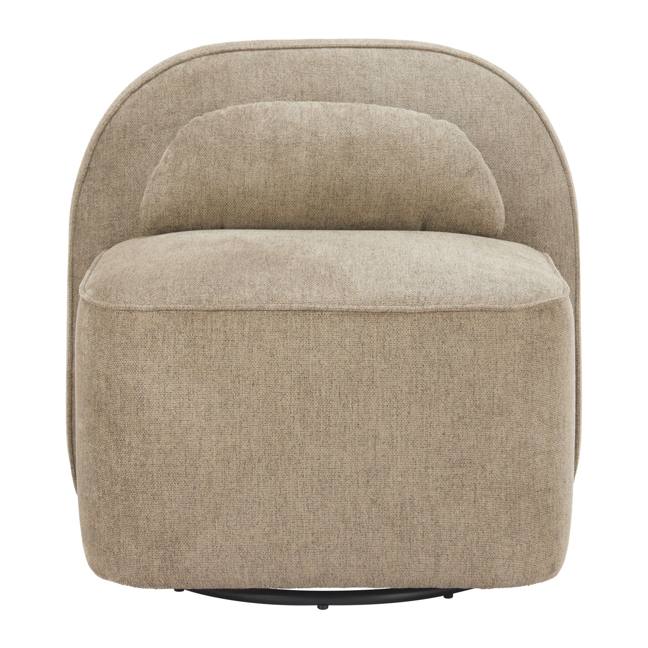 Kakao Swivel Chair Olive Brown