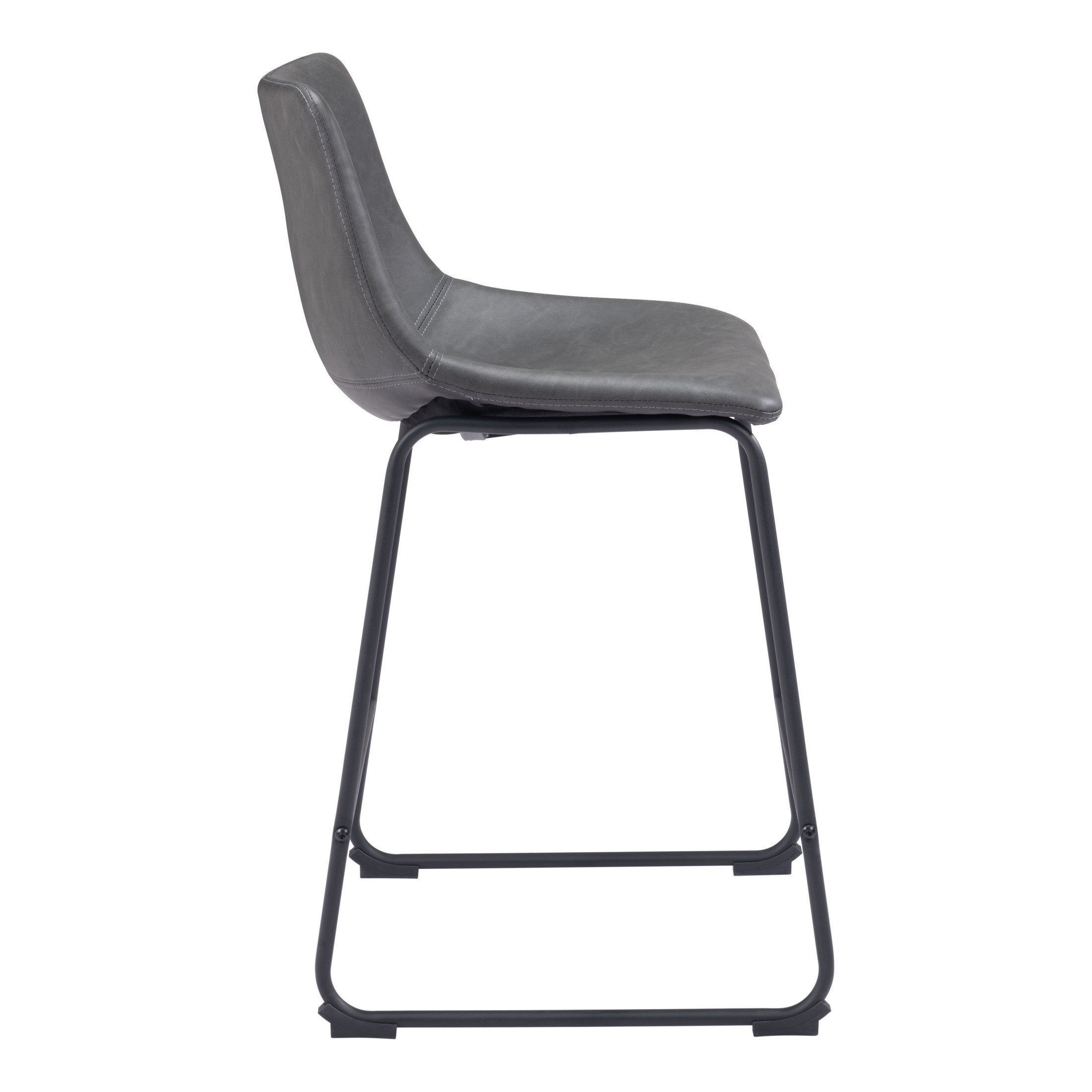 Smart Counter Stool (Set of 2) Charcoal