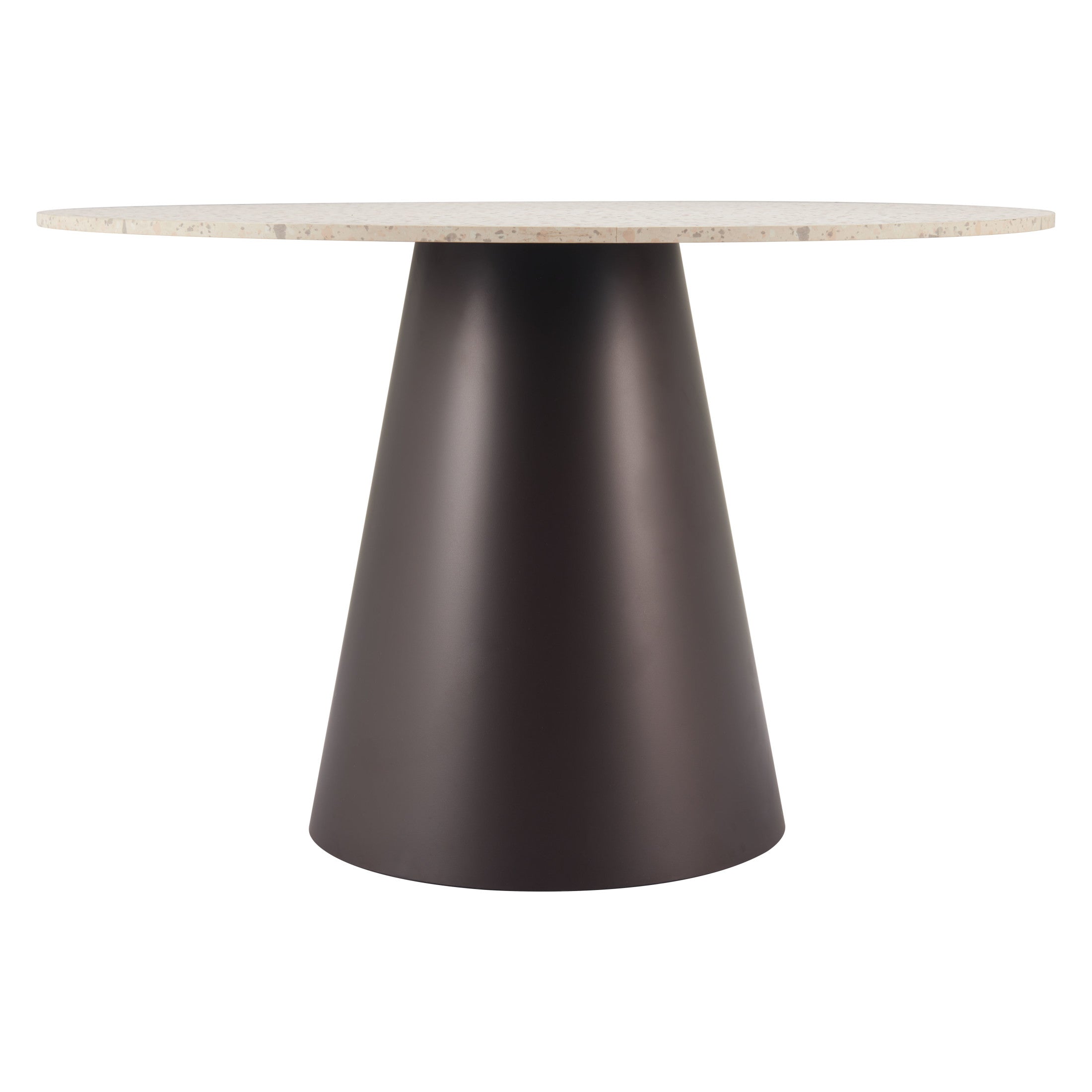 Jorf Dining Table Beige & Bronze