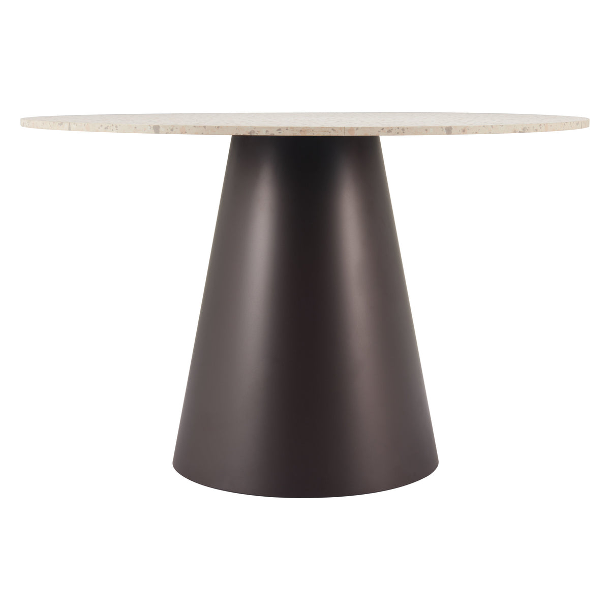 Jorf Dining Table Beige & Bronze