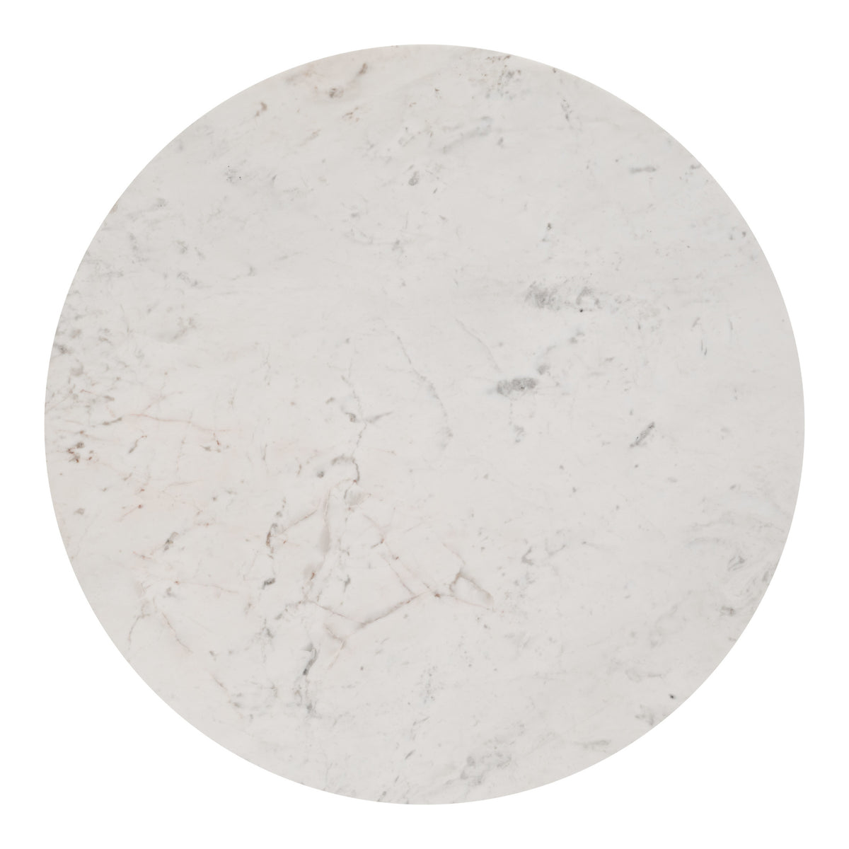 Ithaca Dining Table White & Gold