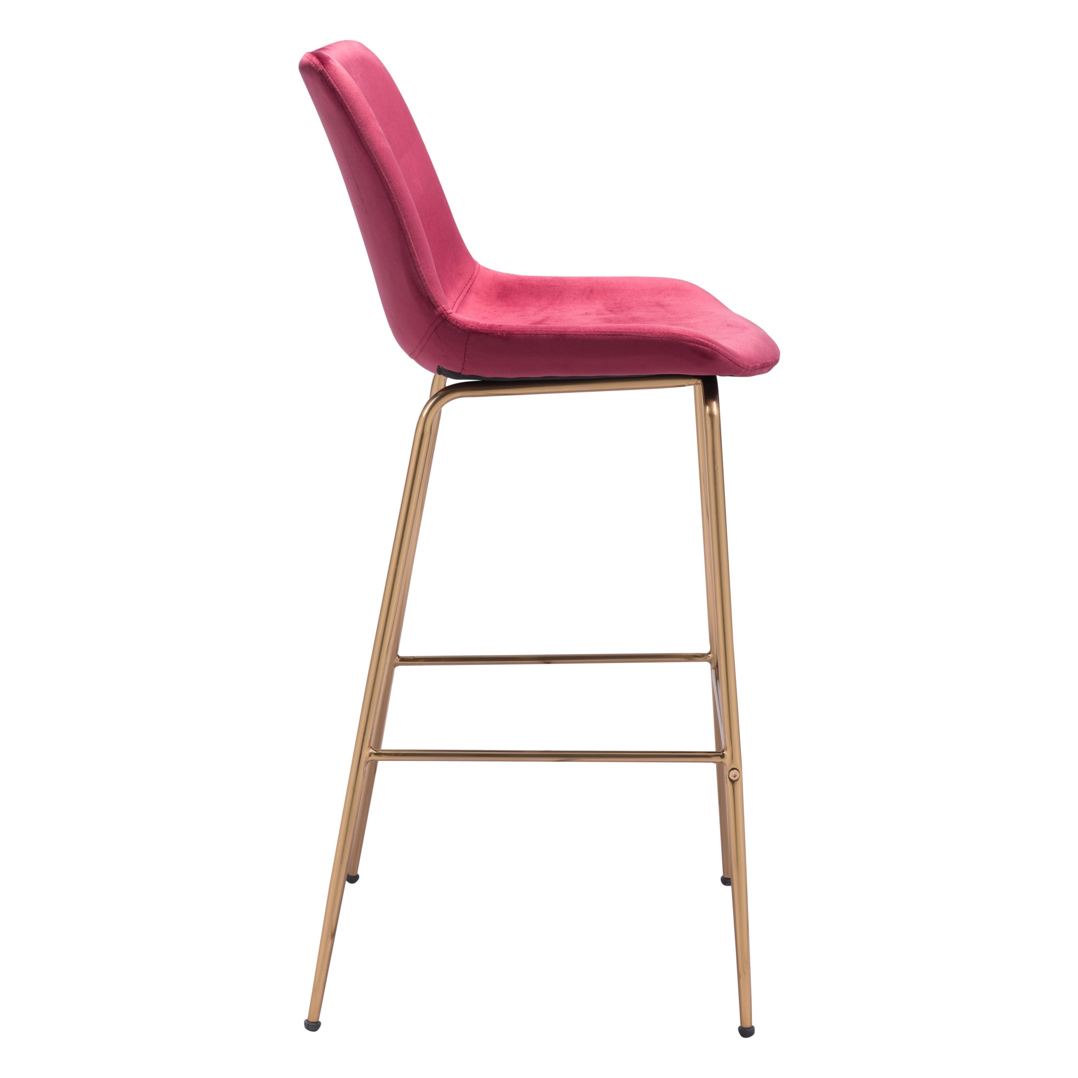 Tony Barstool Red & Gold