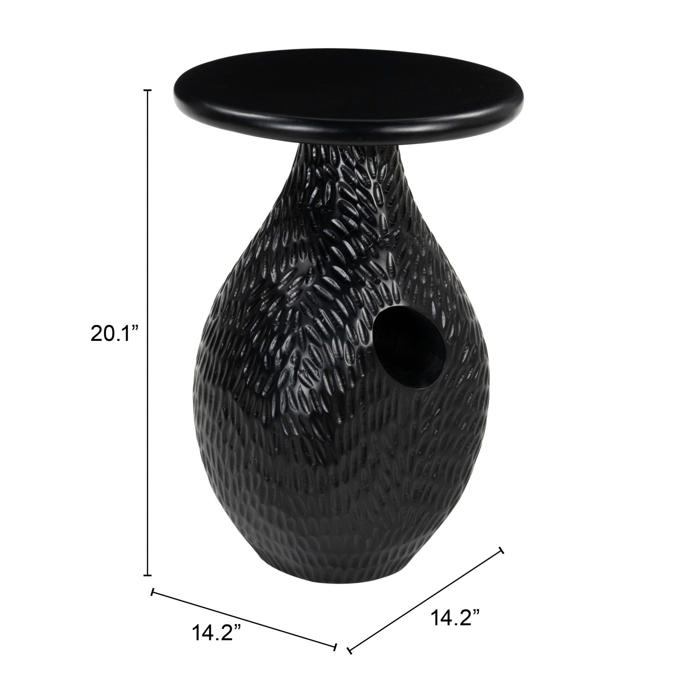 Piho Side Table Black