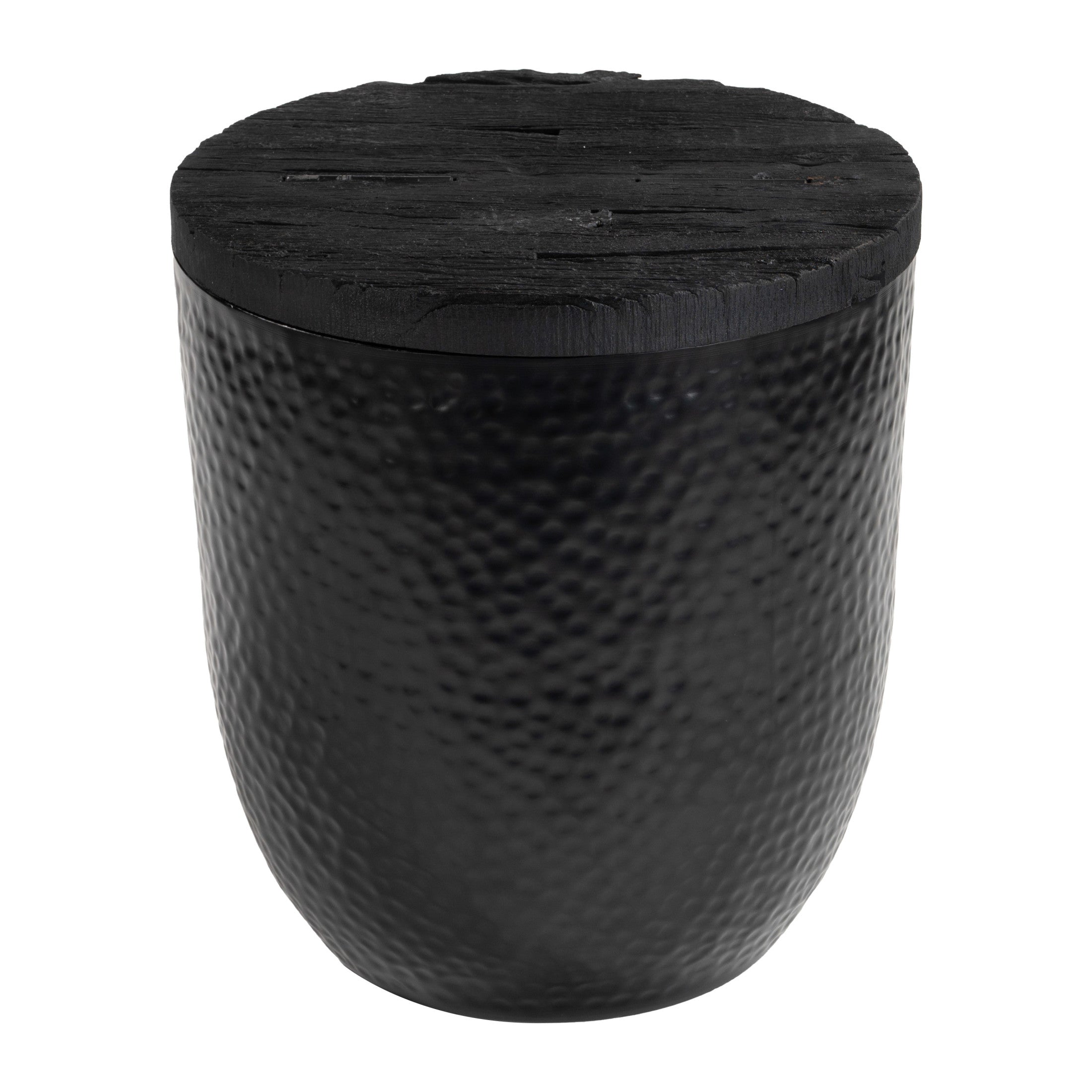 Duskan Storage Side Table Black