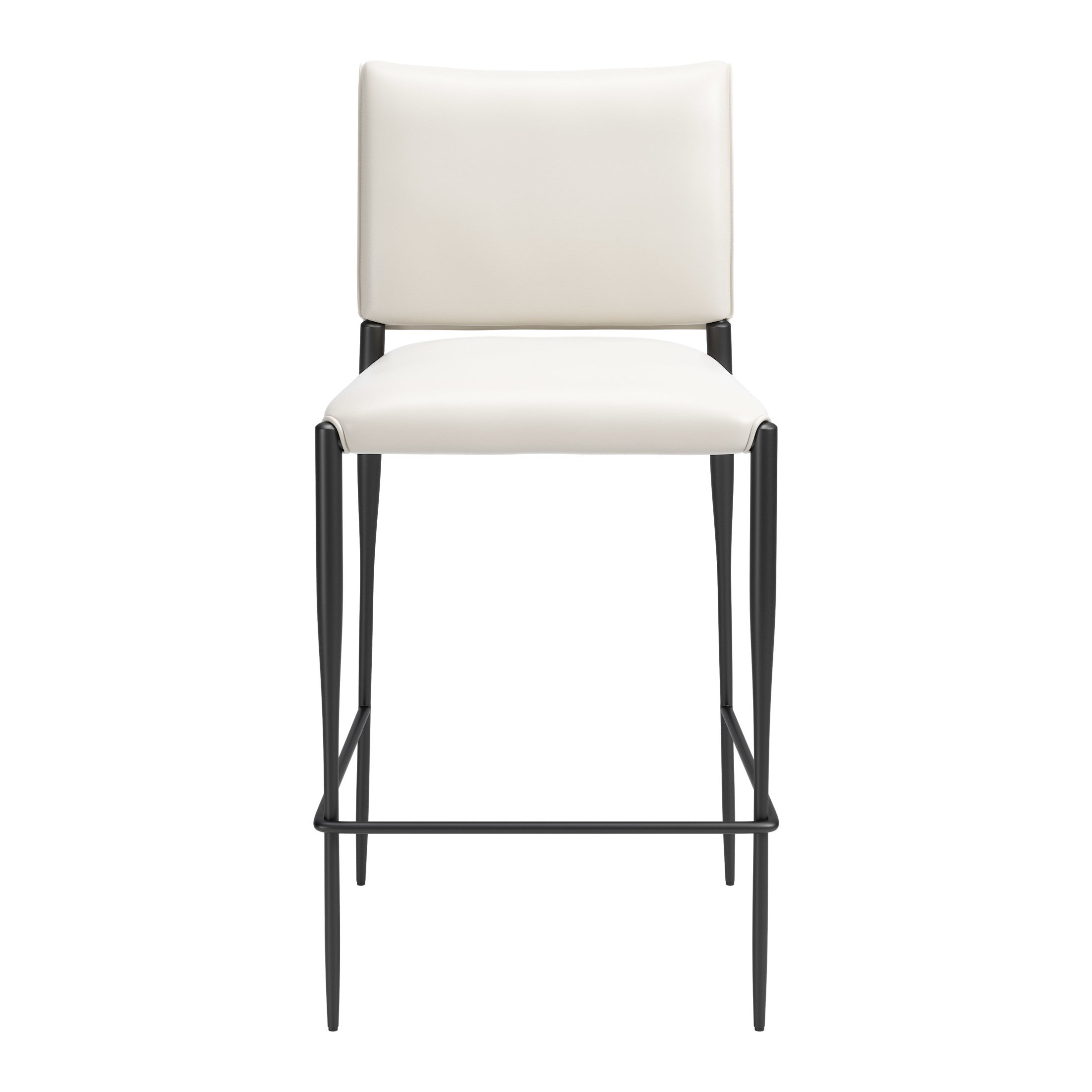 Freesia Barstool (Set of 2) White