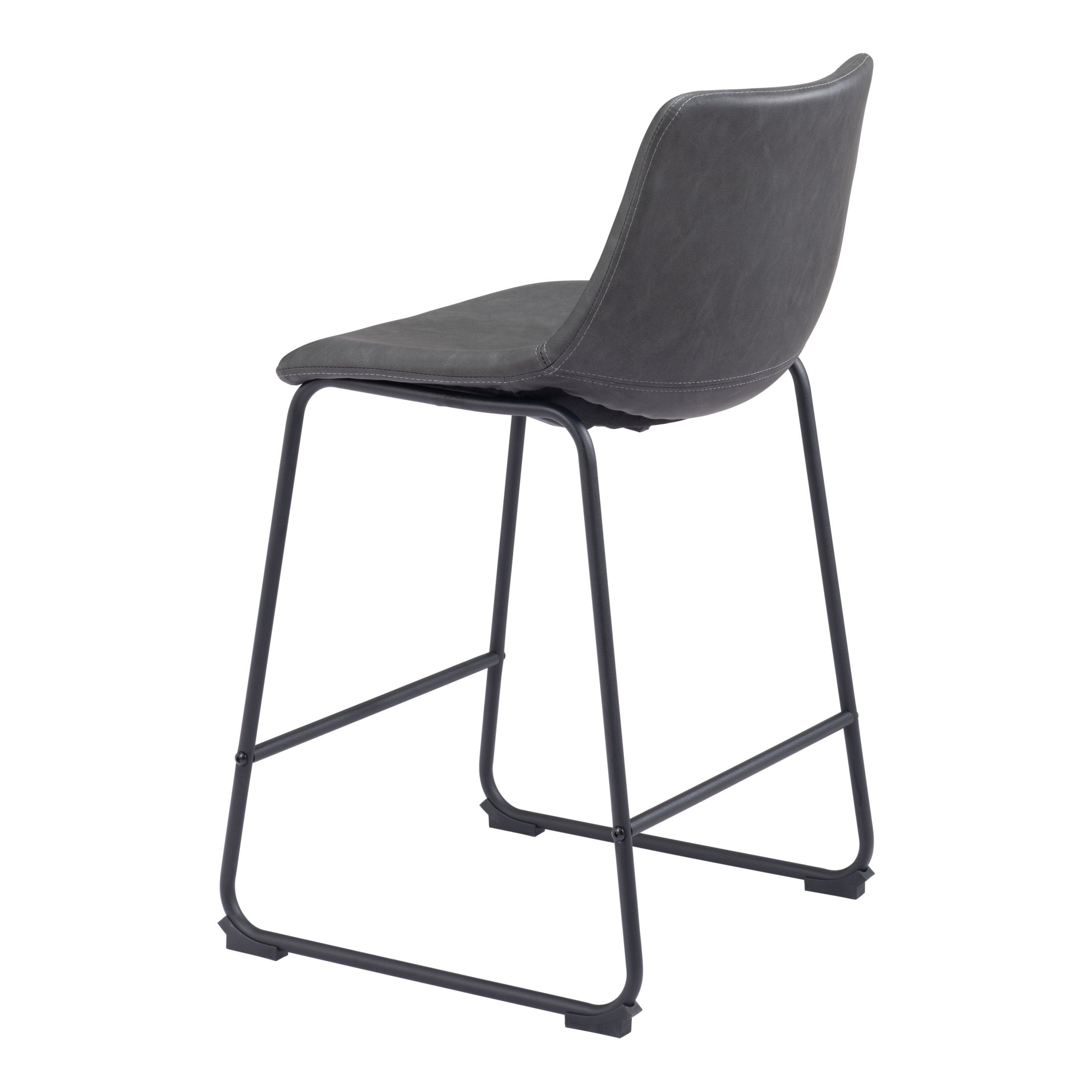 Smart Counter Stool (Set of 2) Charcoal
