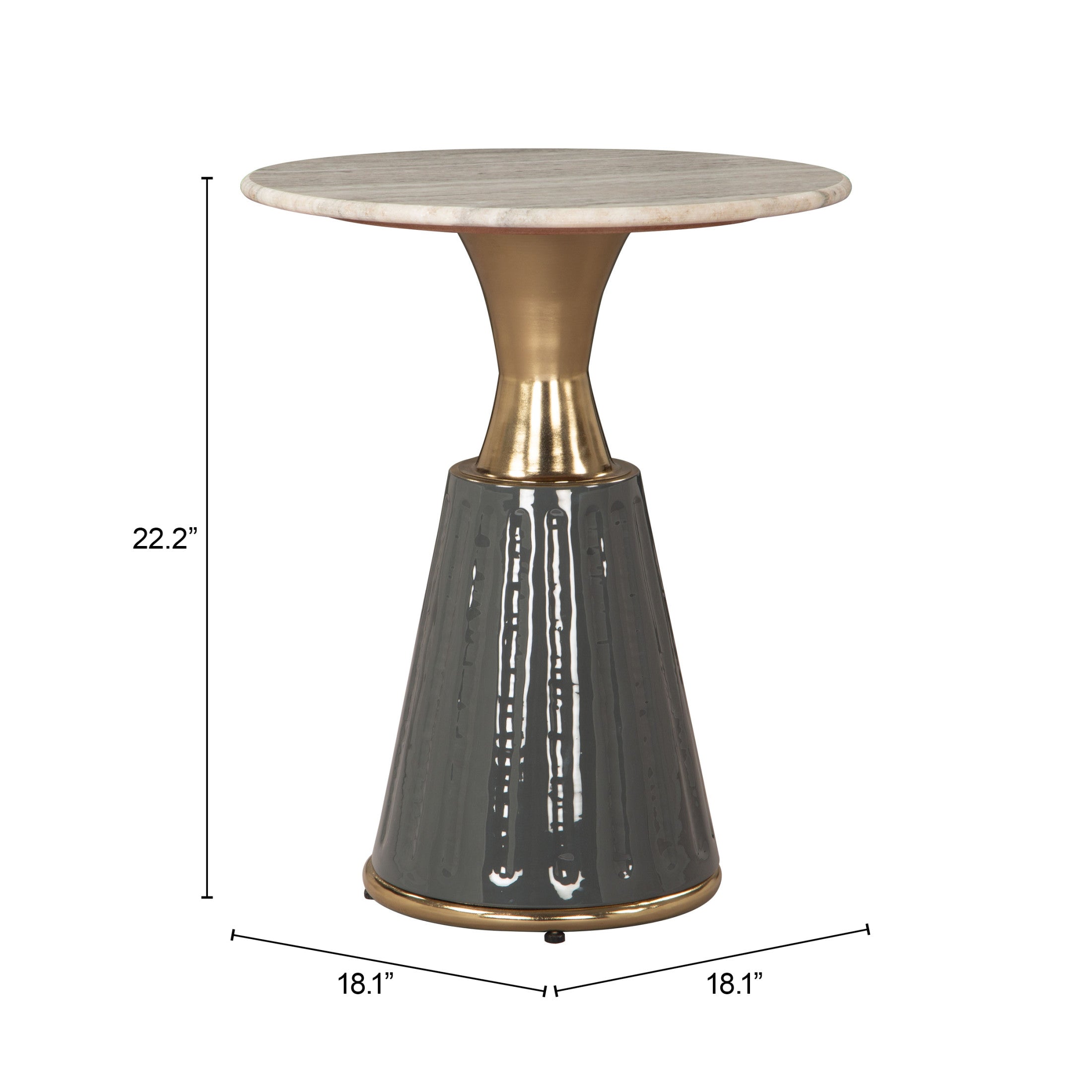Glasa Side Table Multicolor