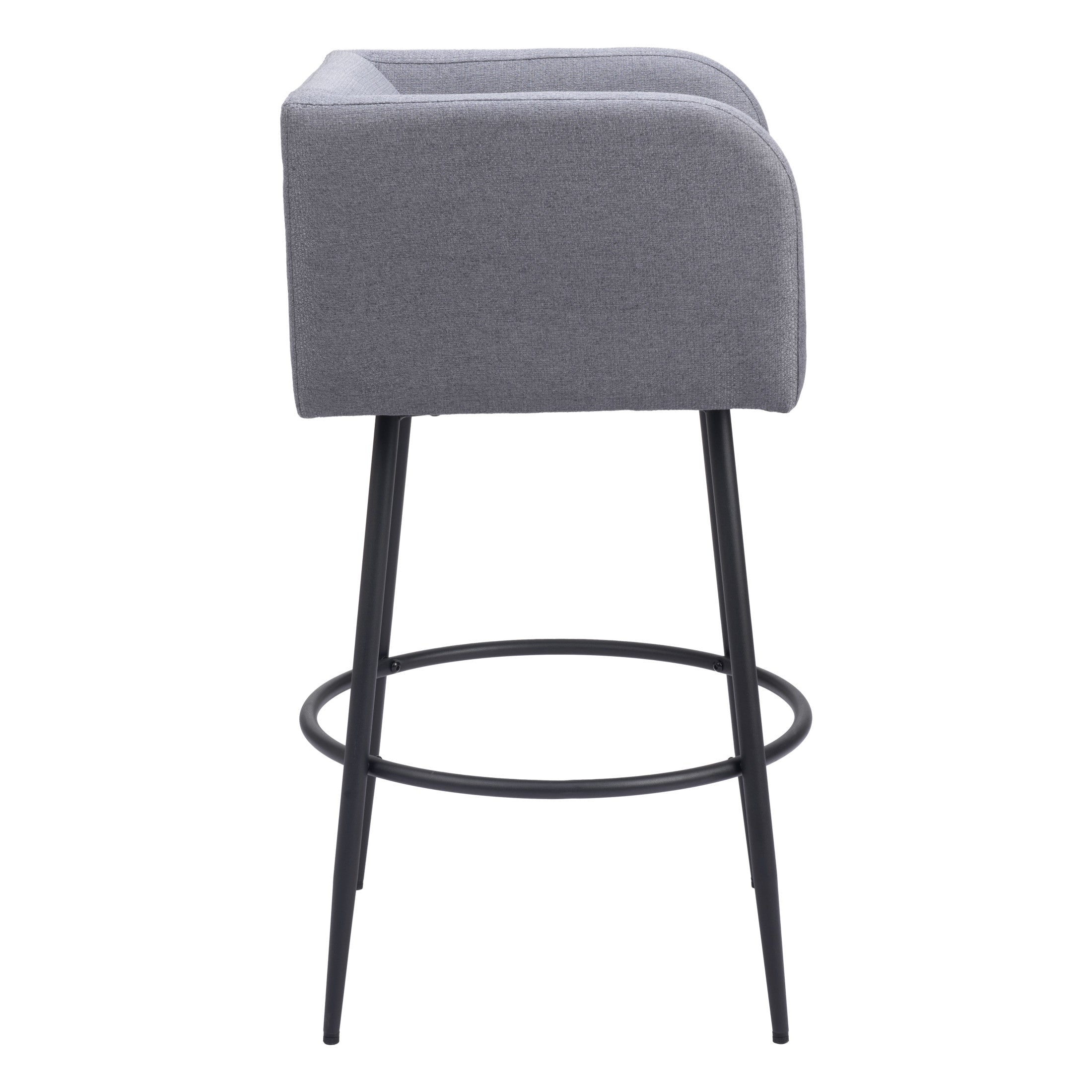 Horbat Barstool (Set of 2) Gray