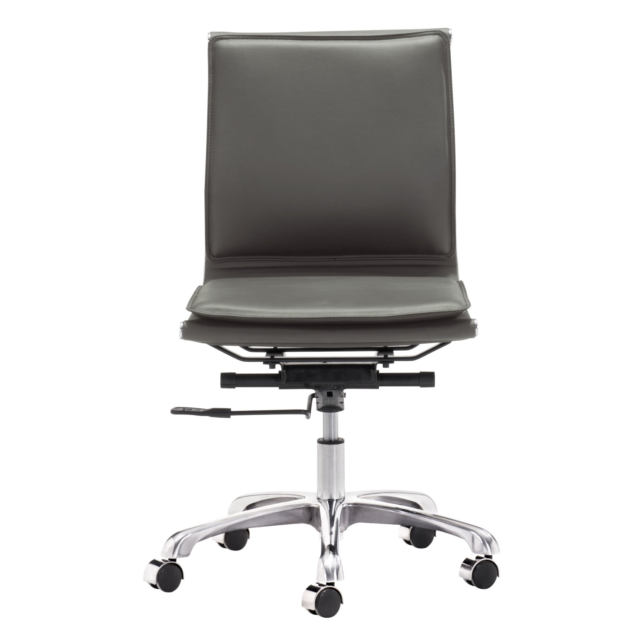 Lider Plus Armless Office Chair Gray
