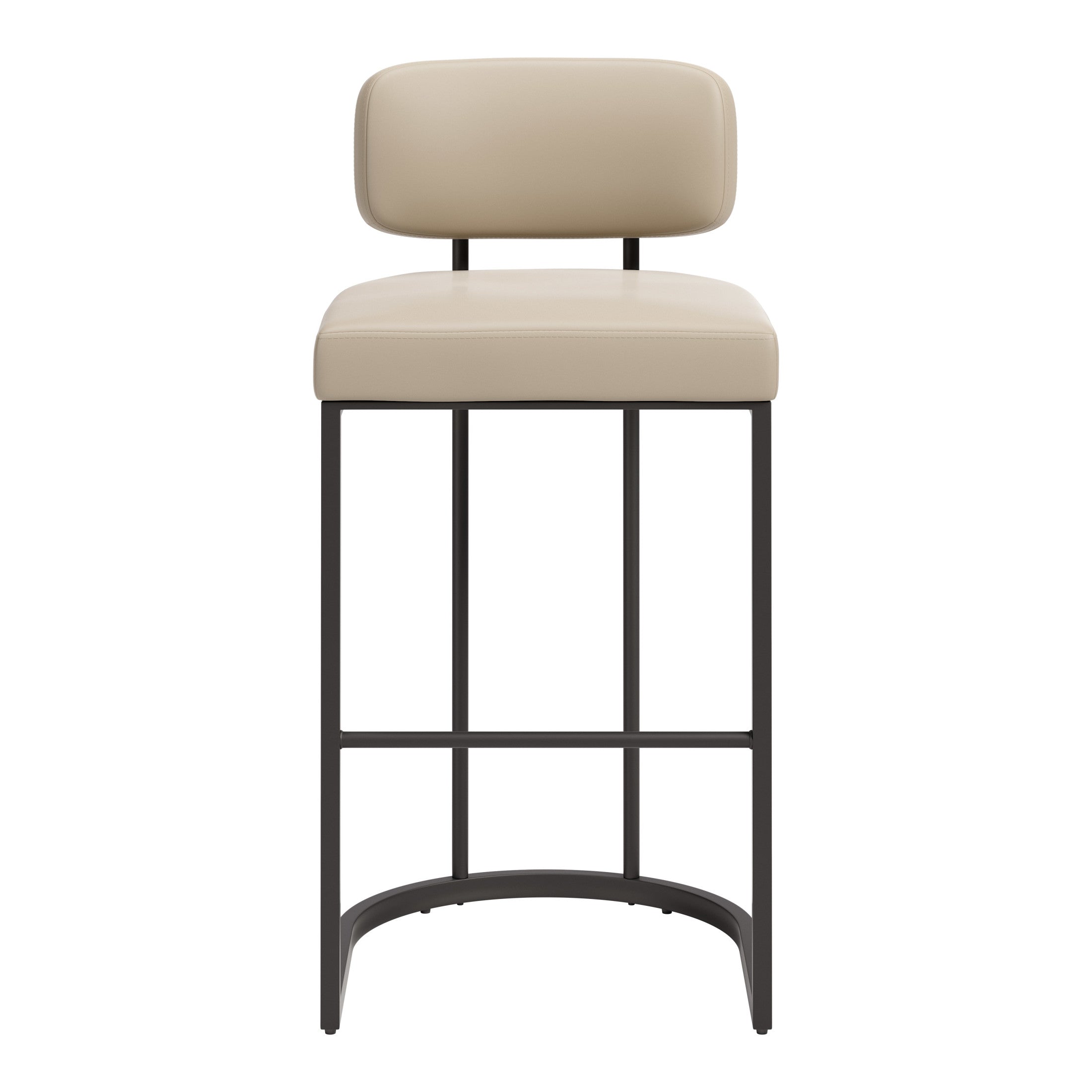 Velar Barstool (Set of 2) Gray