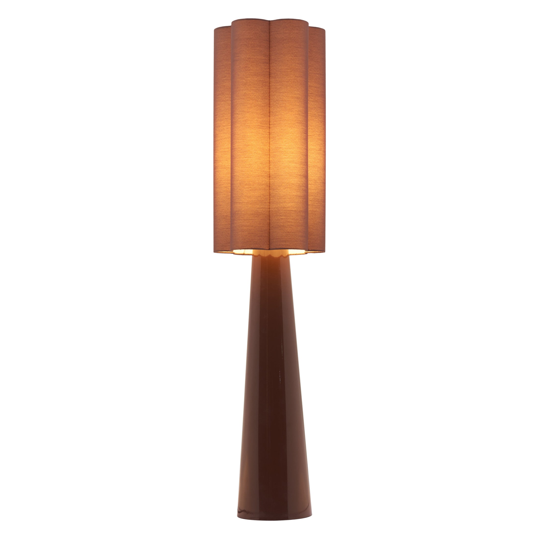 Violet Floor Lamp Brown