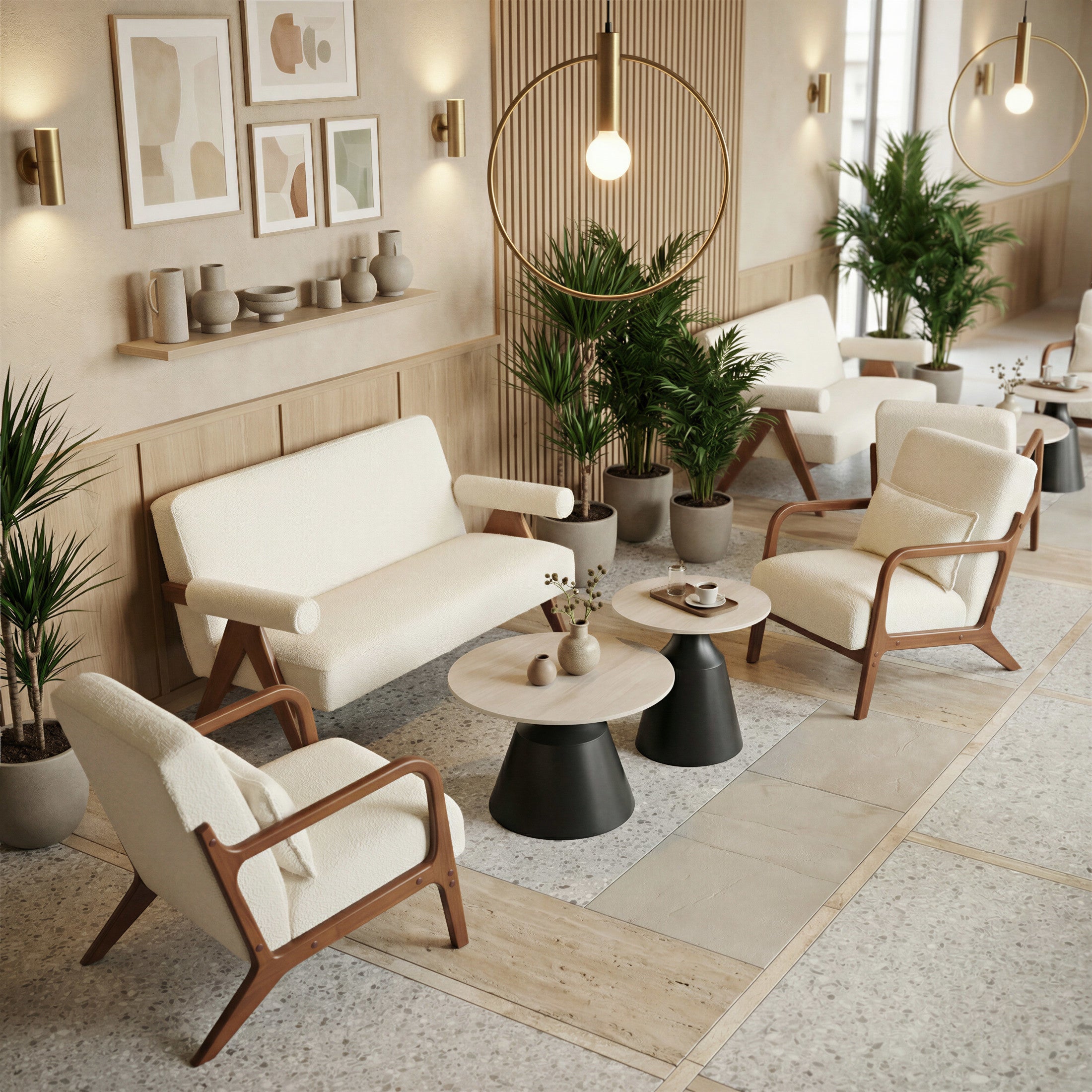 Macio Accent Chair Cream
