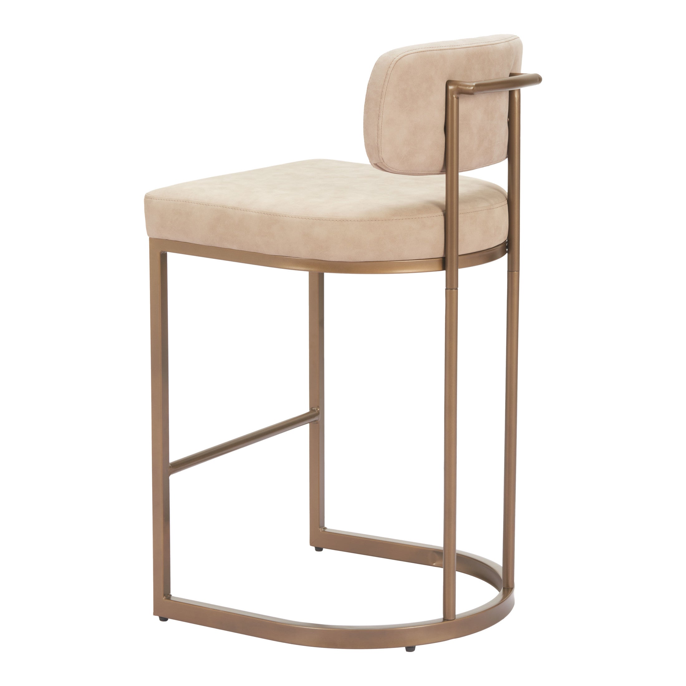 Velar Counter Stool (Set of 2) Beige