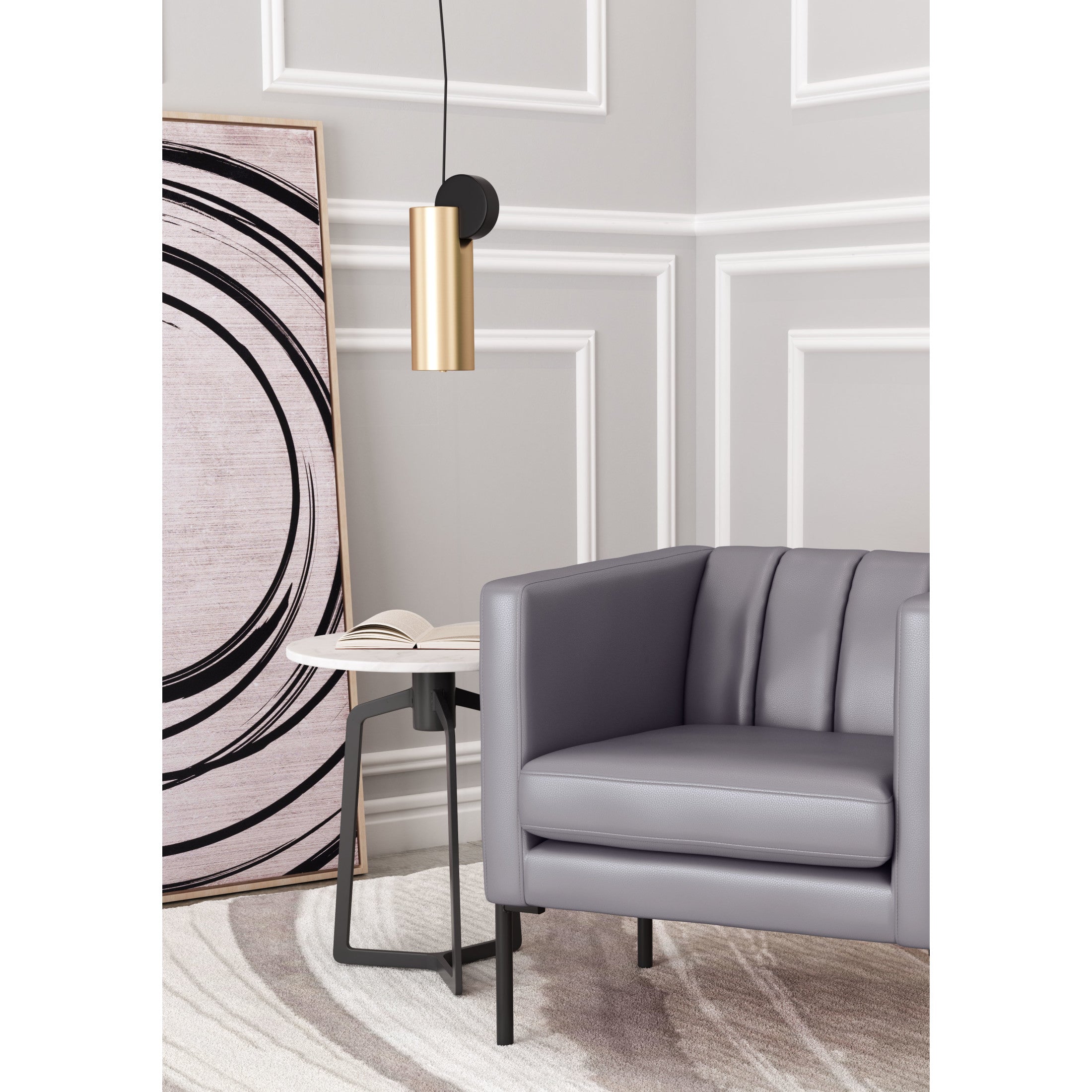 Martiza Ceiling Lamp Gold & Black