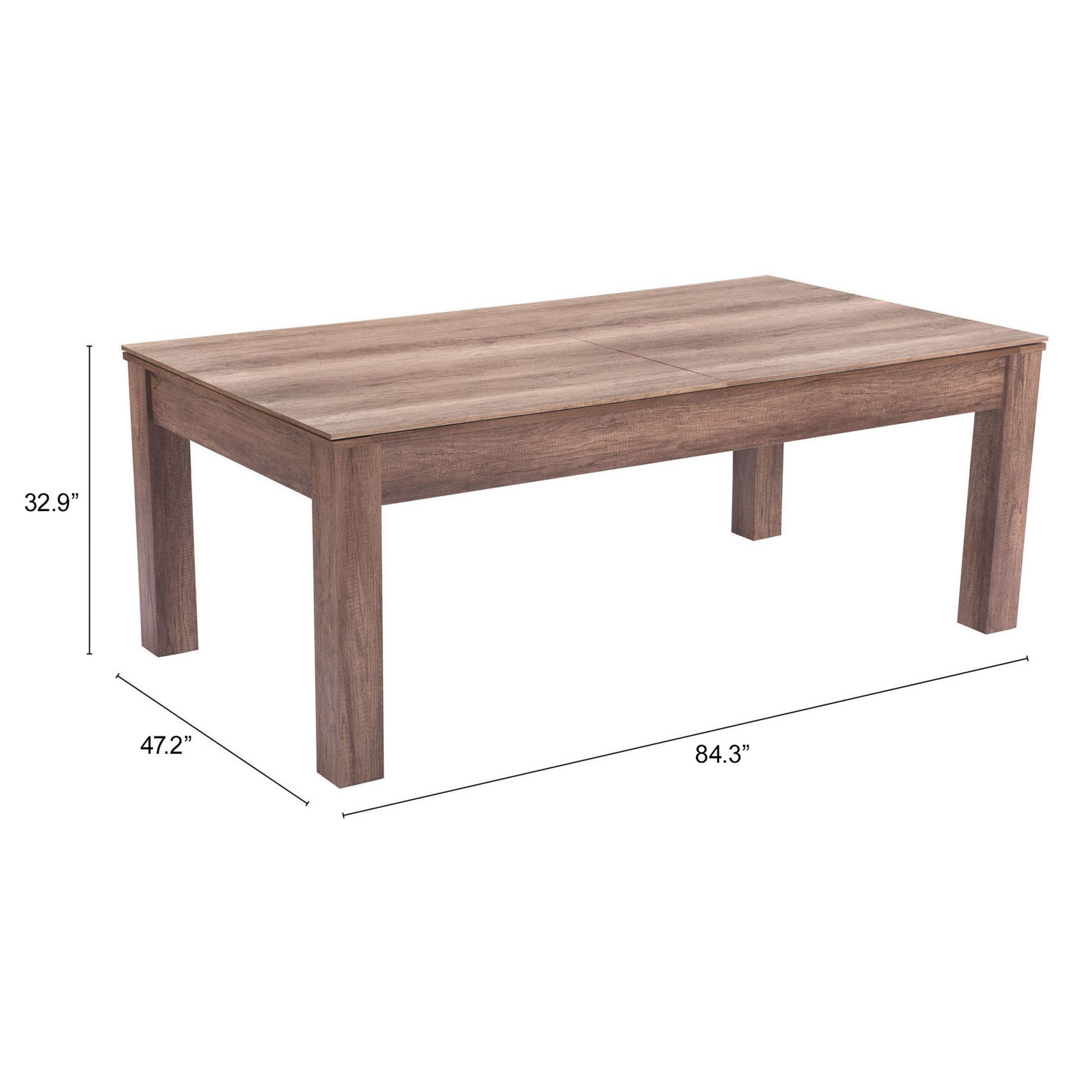 Bonker 3 in 1 Table Brown