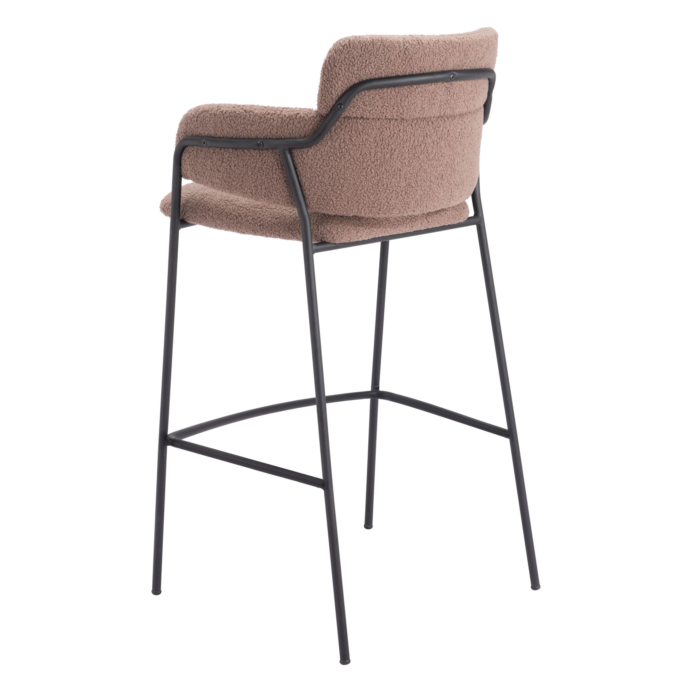 Marcel Barstool (Set of 2) Brown