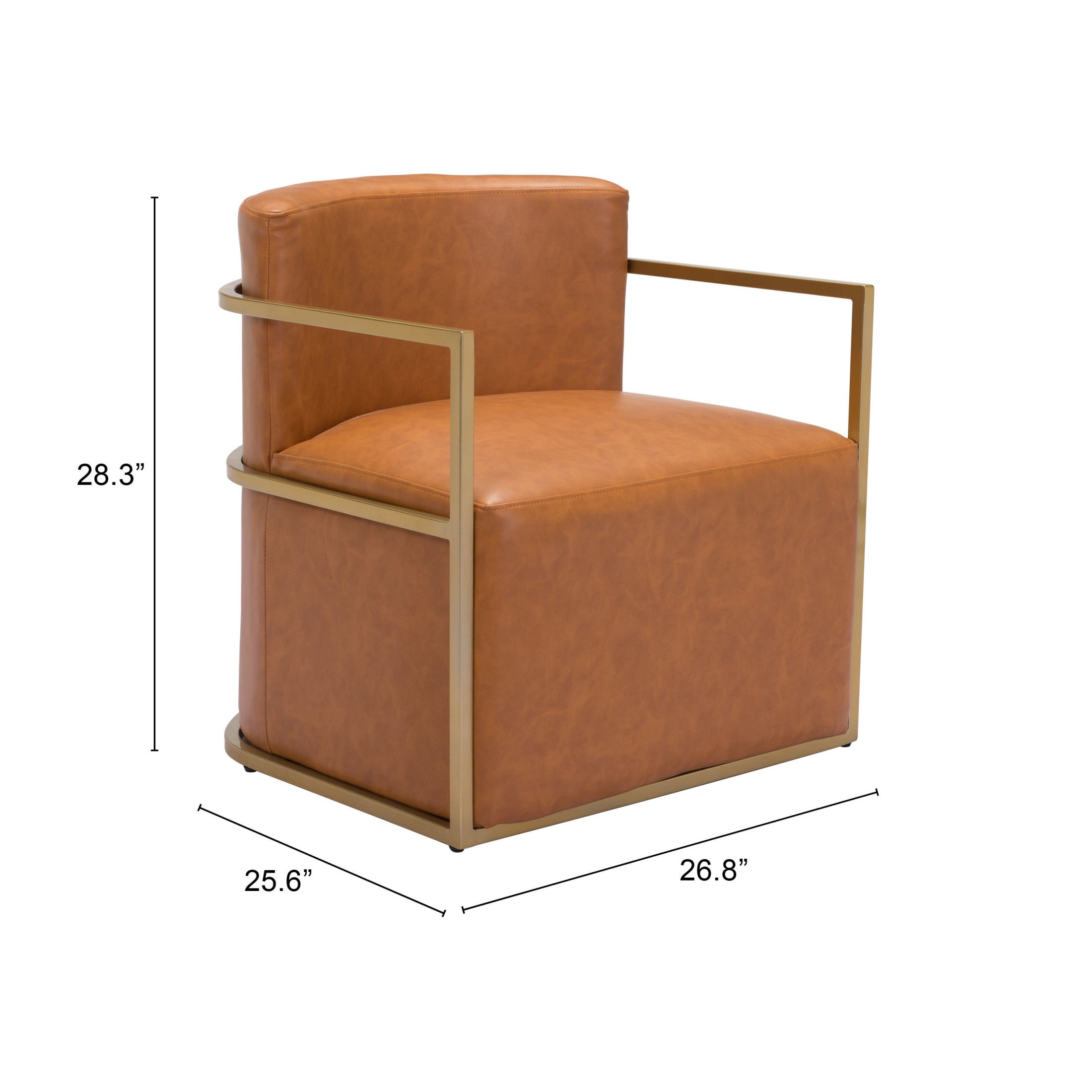Xander Accent Chair Brown