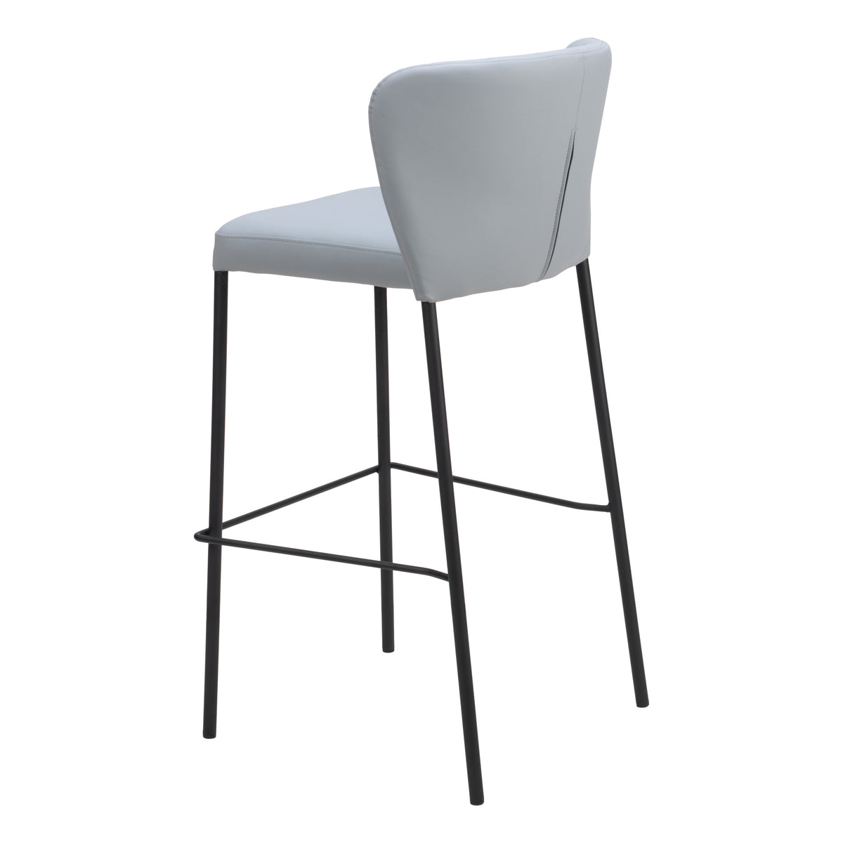 Linz Barstool (Set of 2) Gray