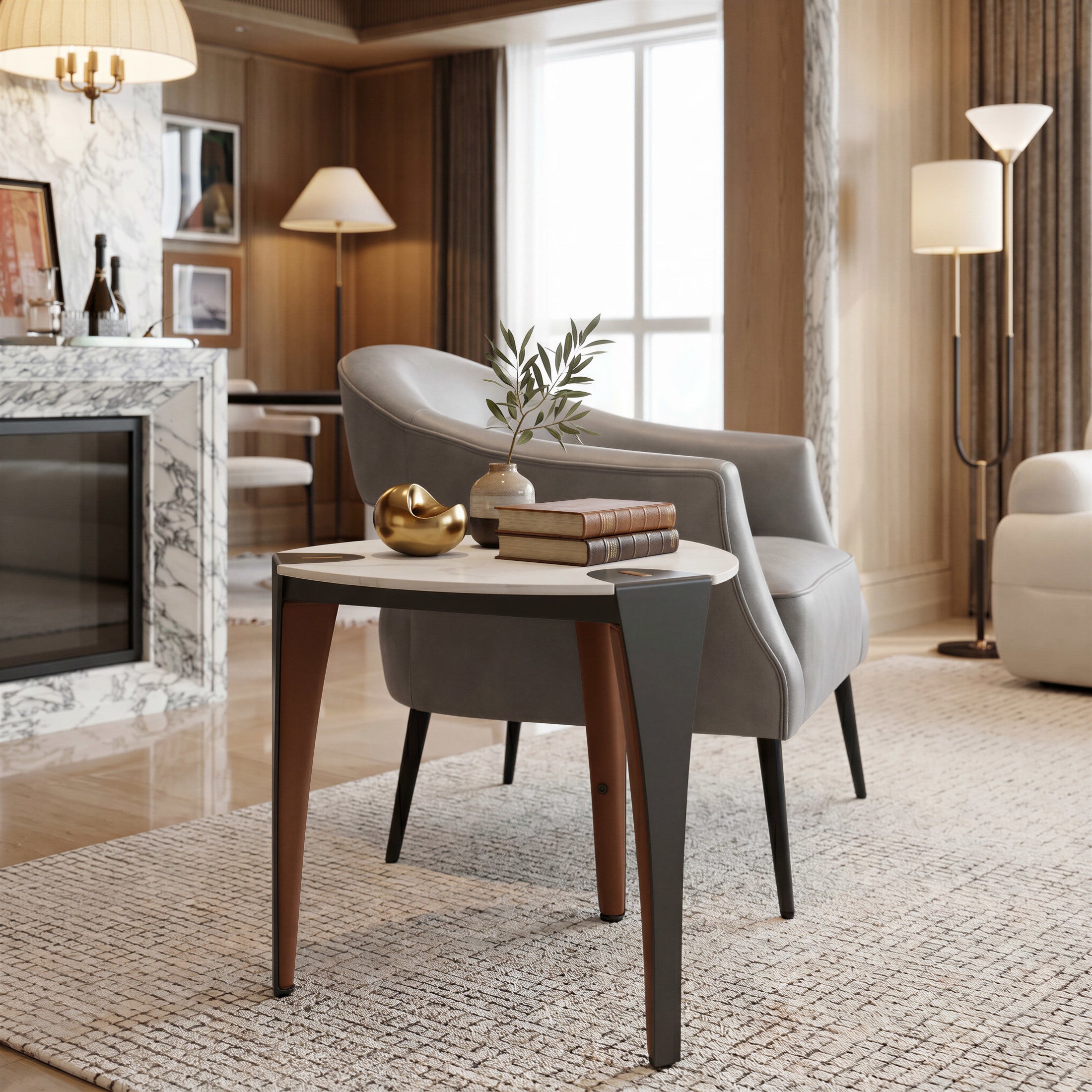 Bogey Side Table Multicolor