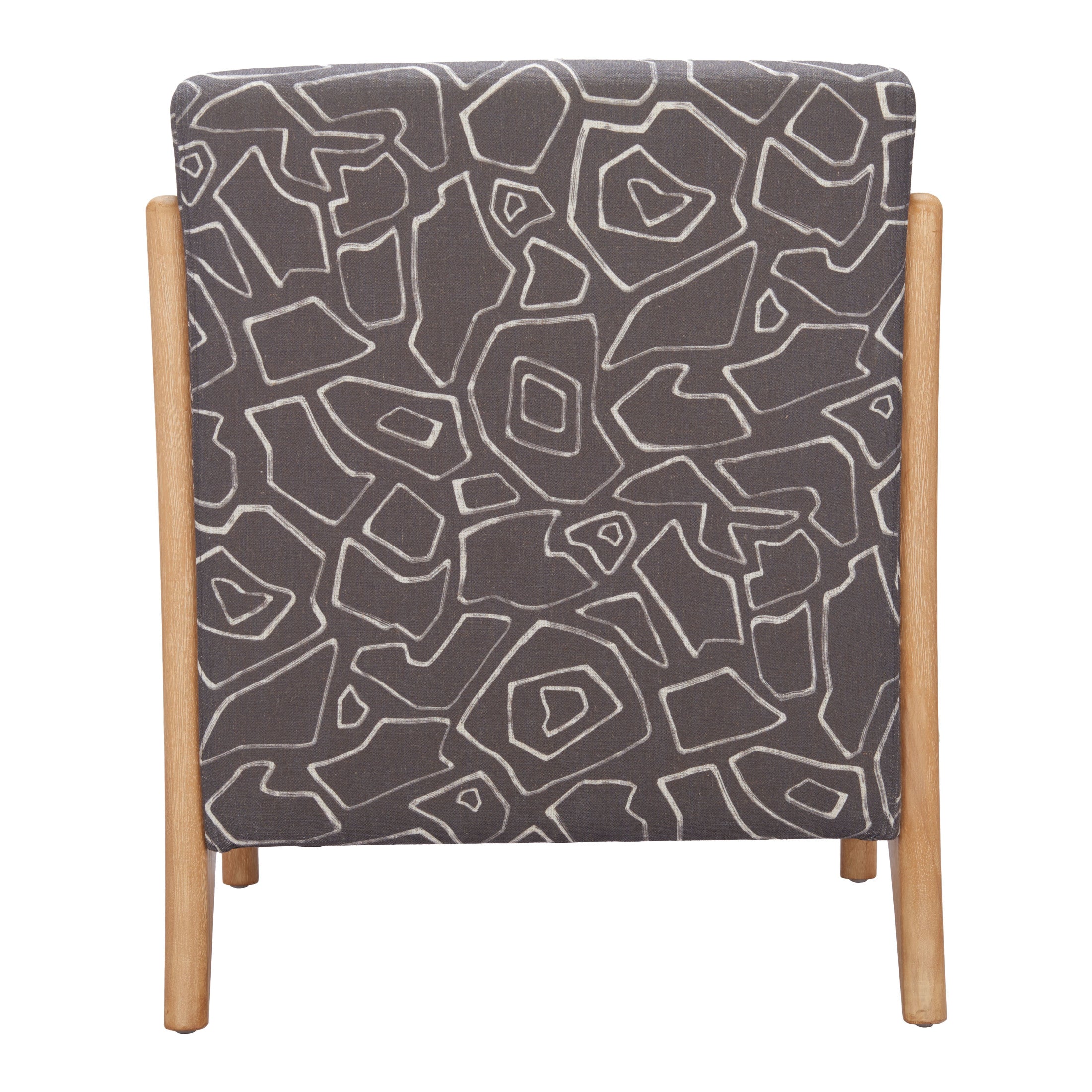 Runa Accent Chair Gray & Natural