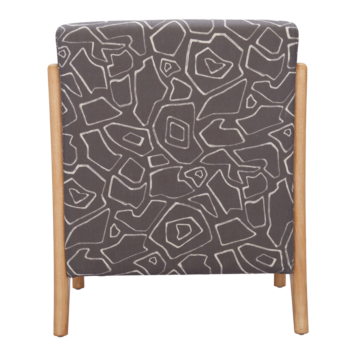 Runa Accent Chair Gray & Natural