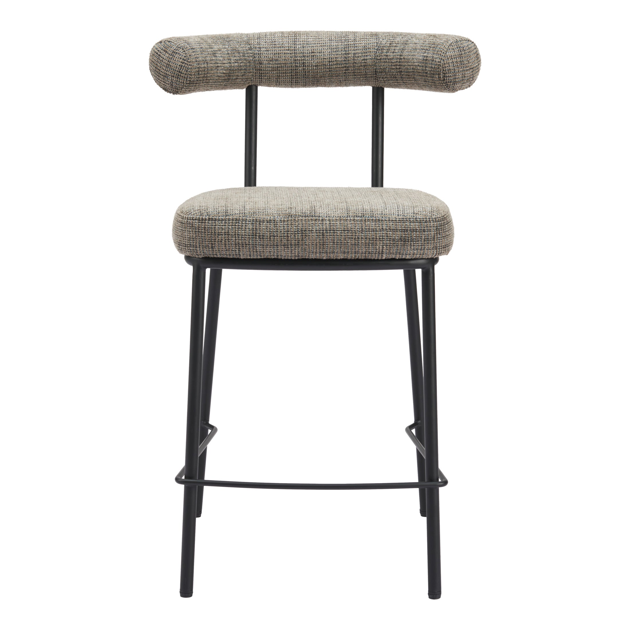 Kede Counter Stool Green Tweed