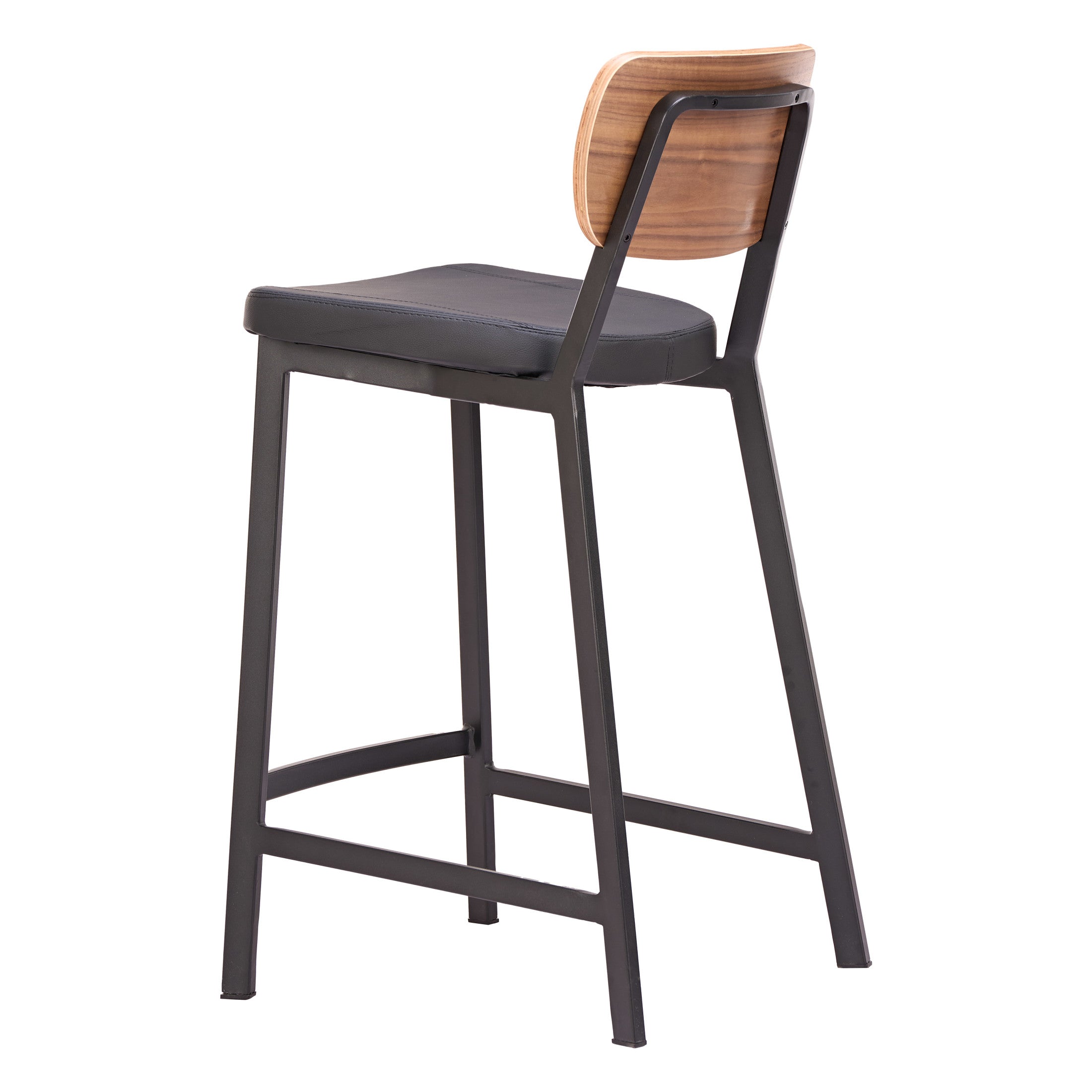 Ardenne Counter Stool (Set of 2) Black & Brown
