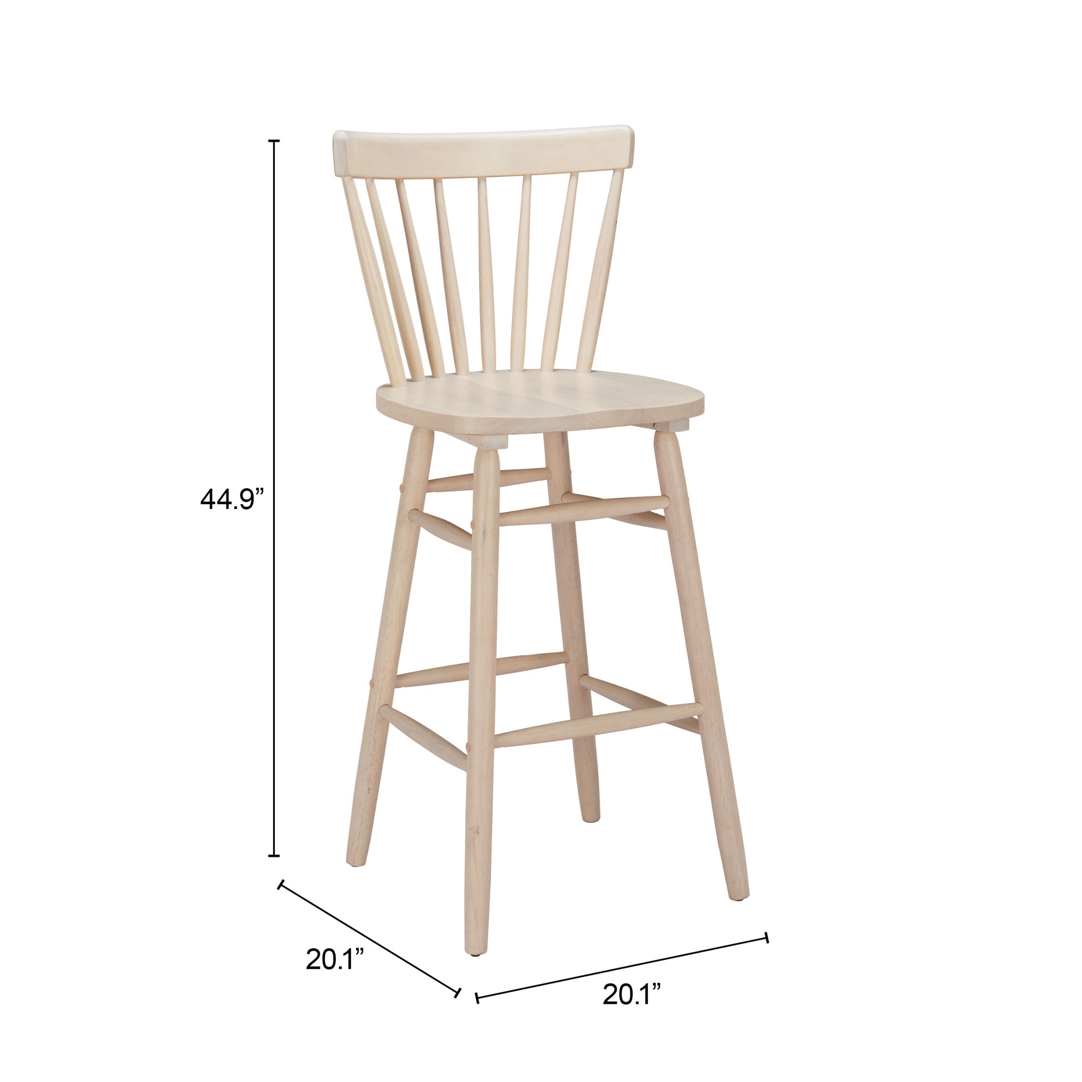 Tyce Barstool (Set of 2) Natural