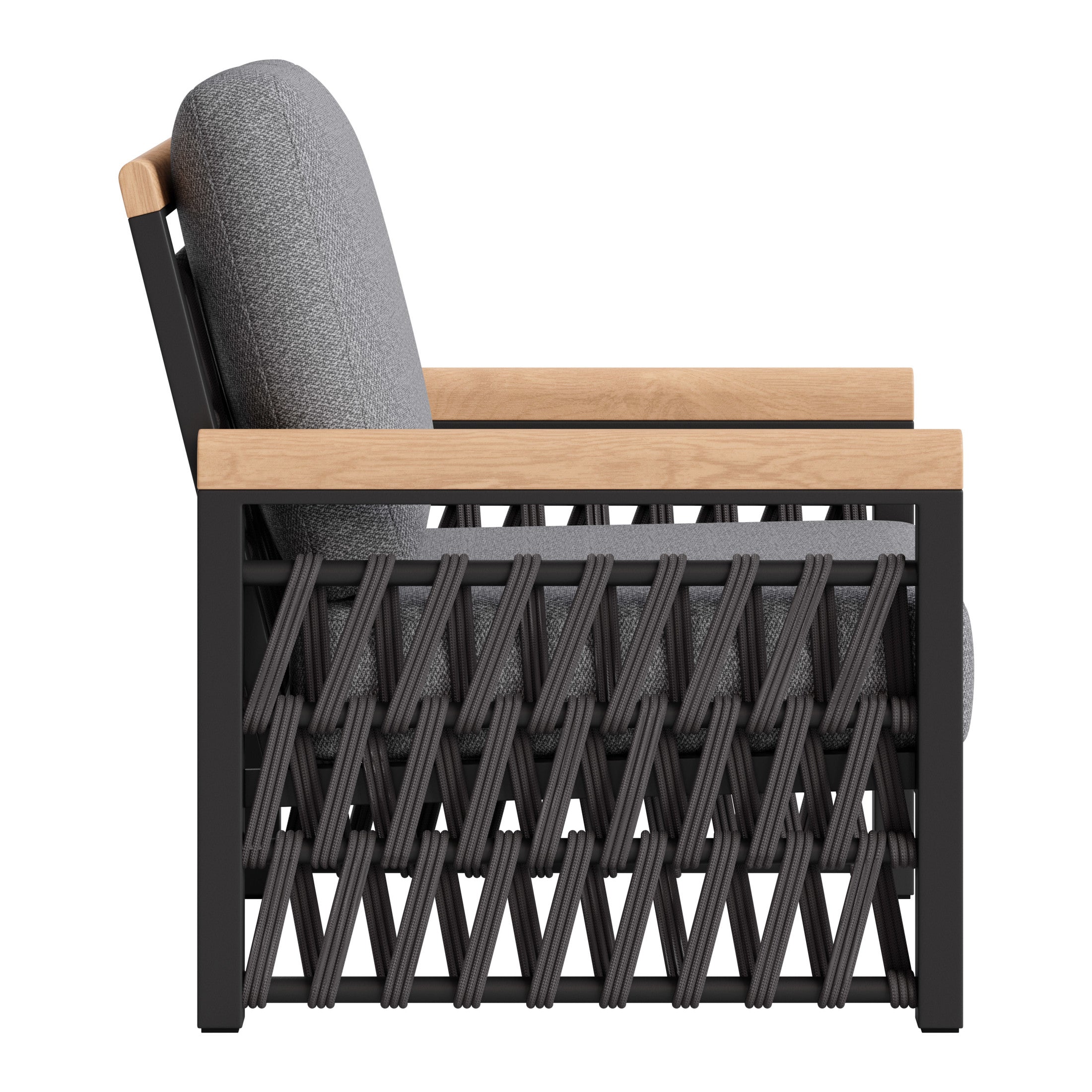 Naru Accent Chair Gray