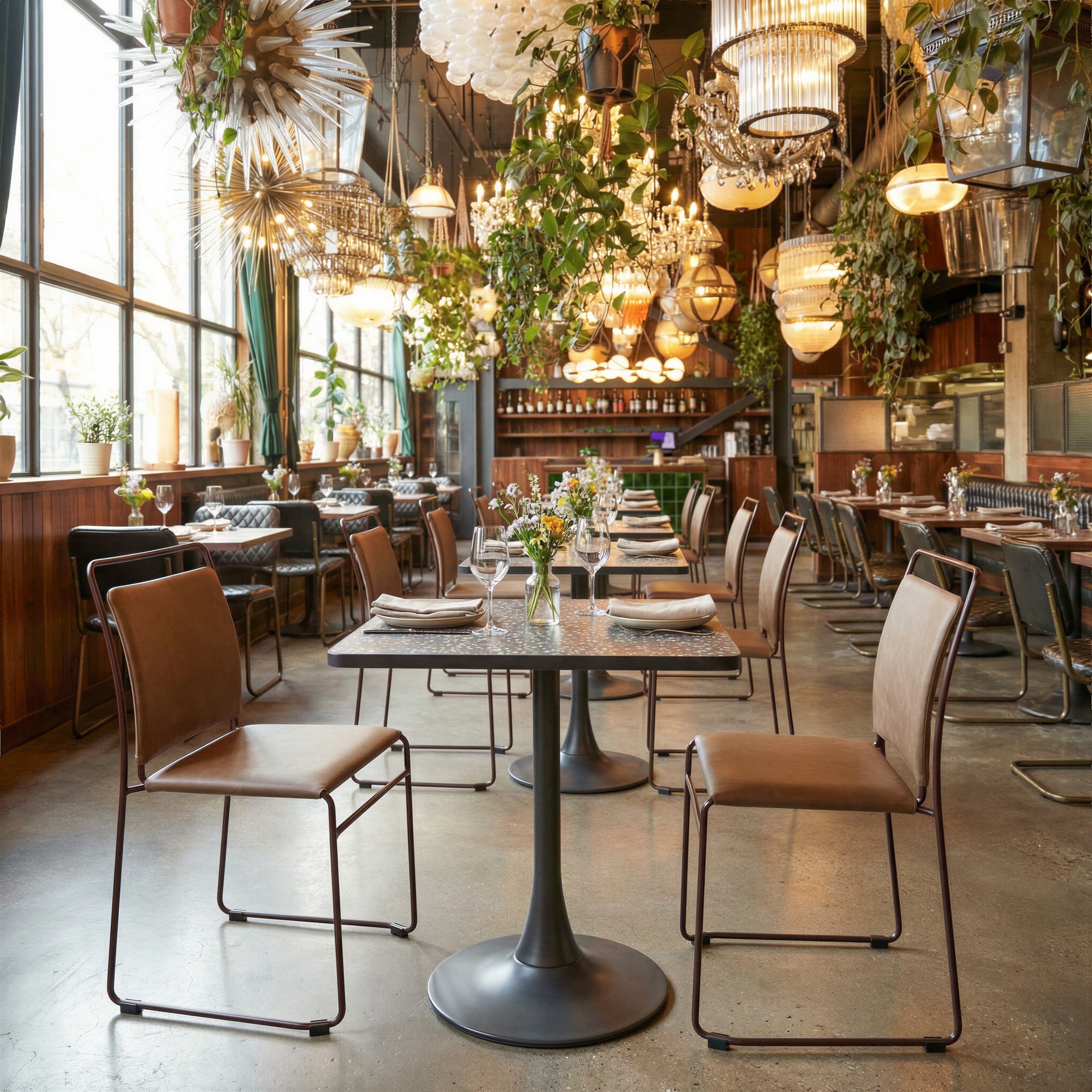 Verbena Dining Chair (Set of 2) Brown