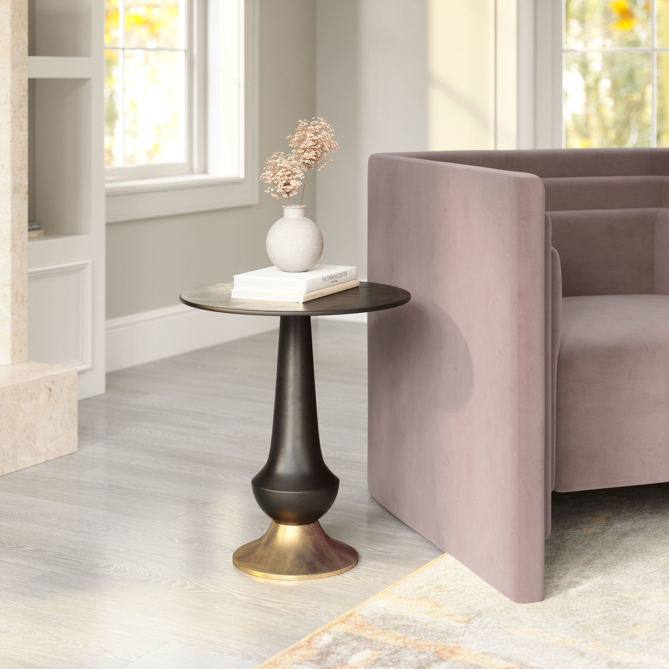 Tasse Side Table Black