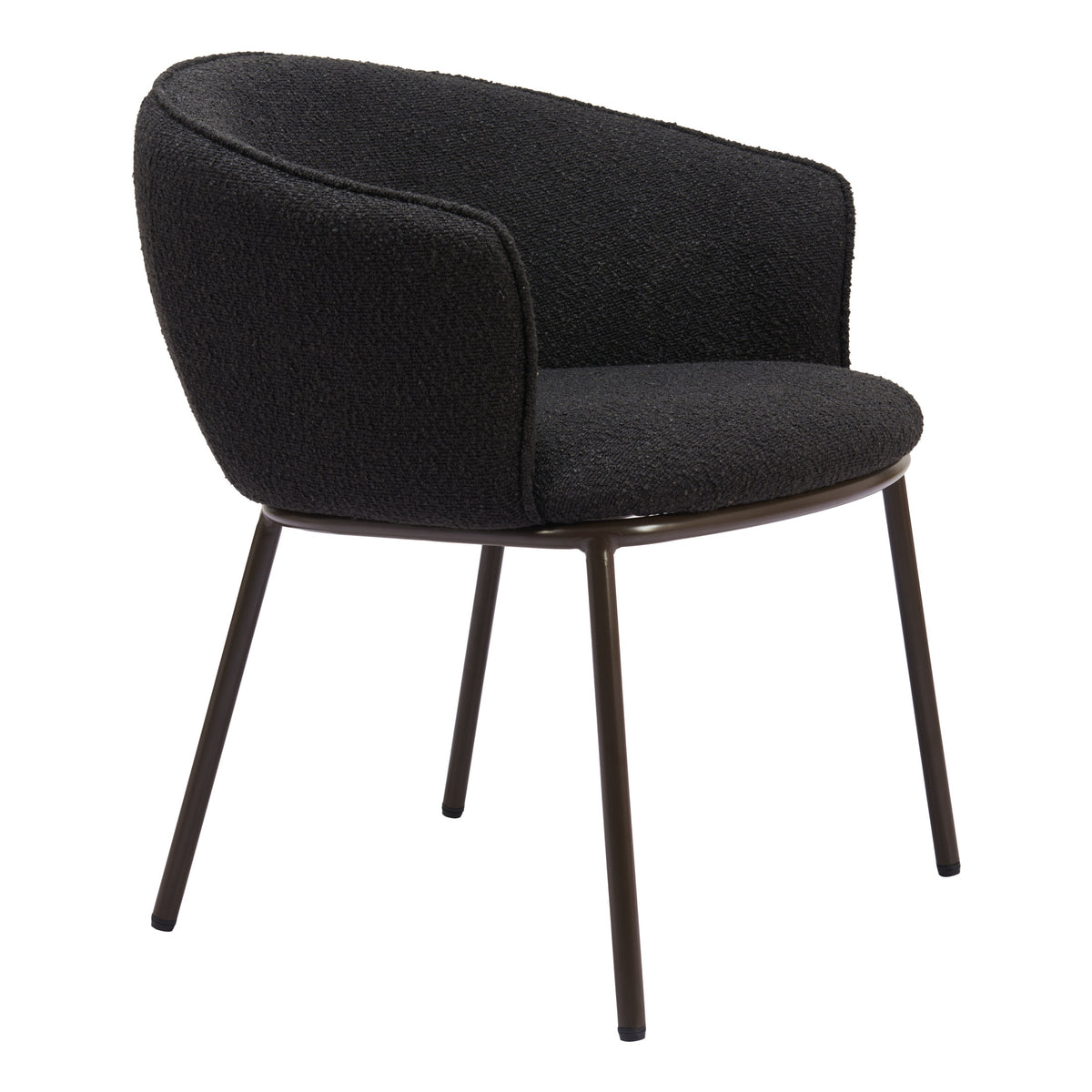 Essen Dining Chair Black & Bronze