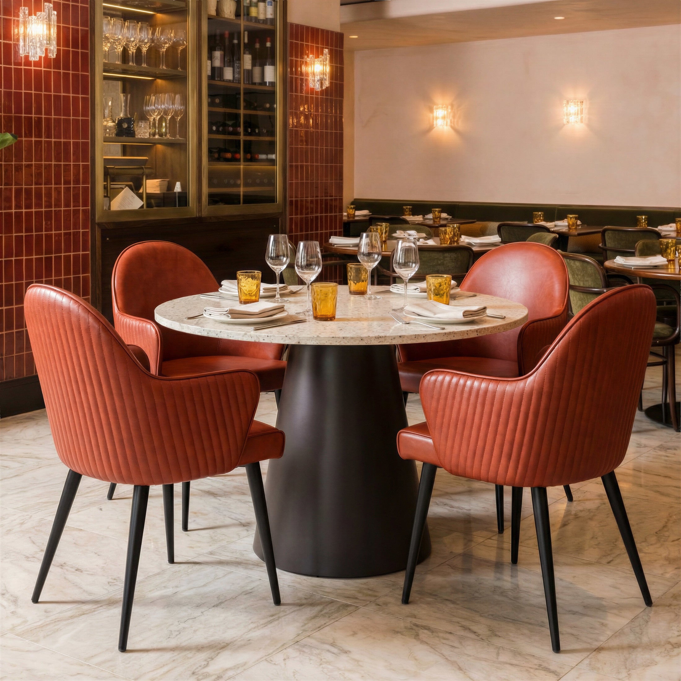Silloth Dining Chair Brown