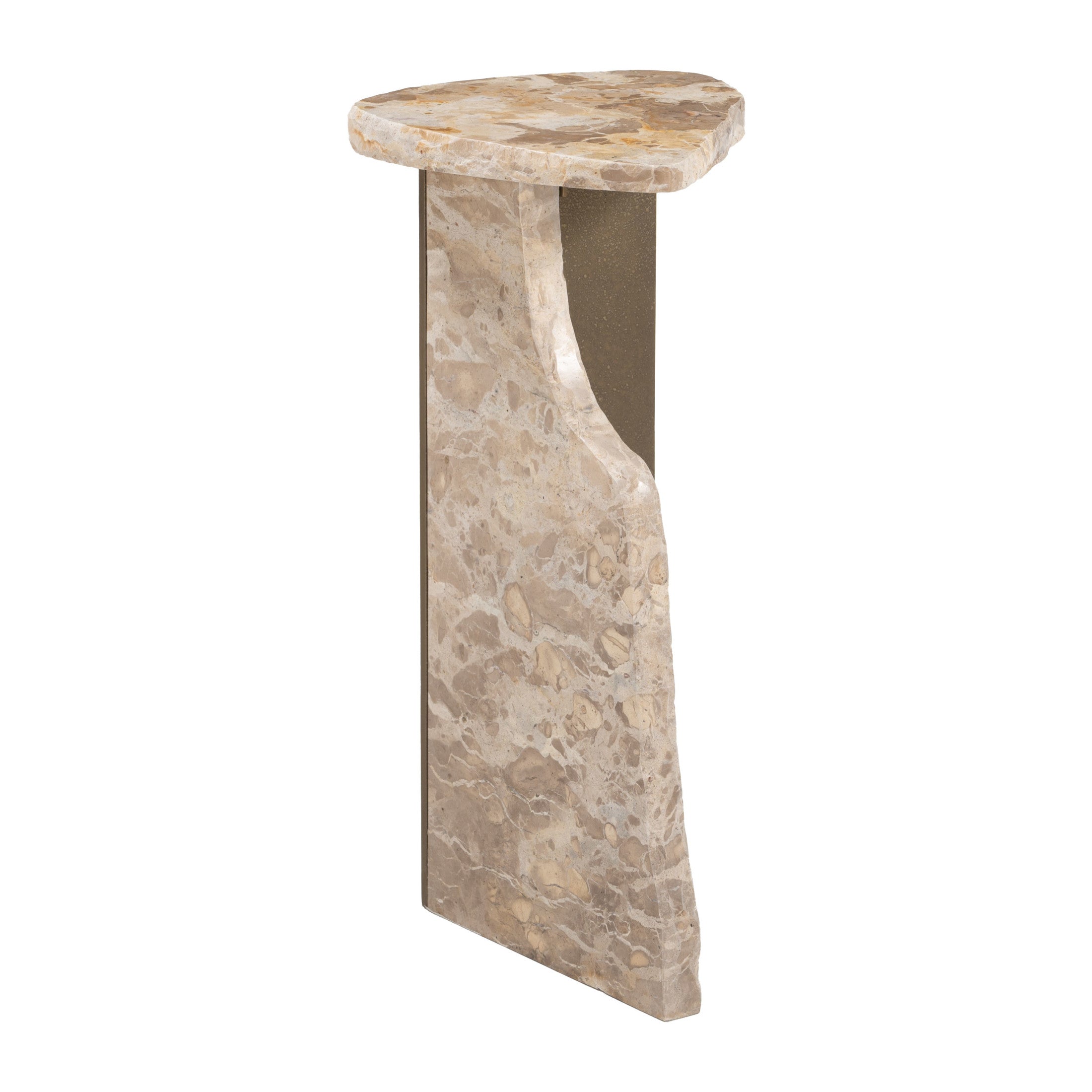 Surya Side Table Beige