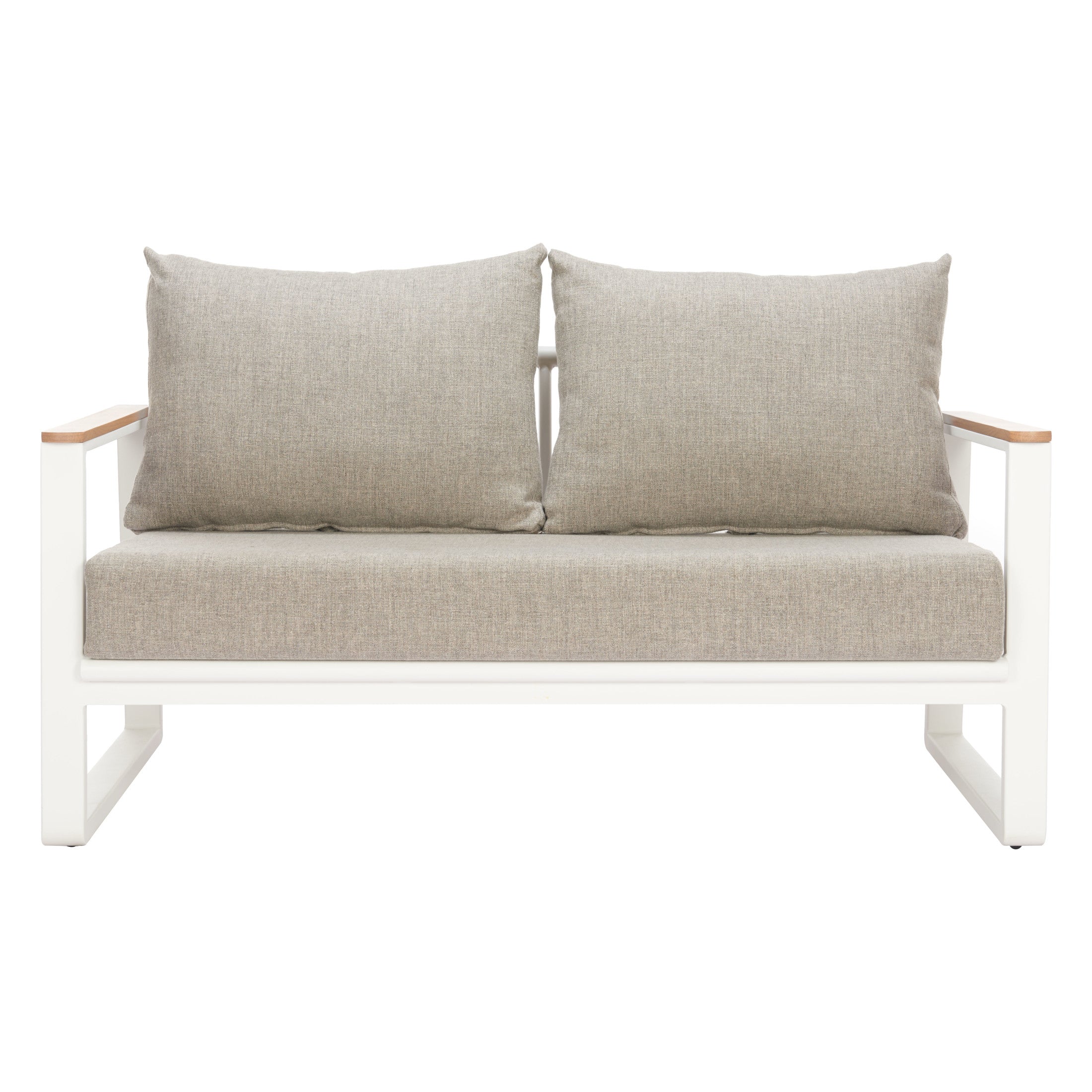 Welt Sofa Taupe & White