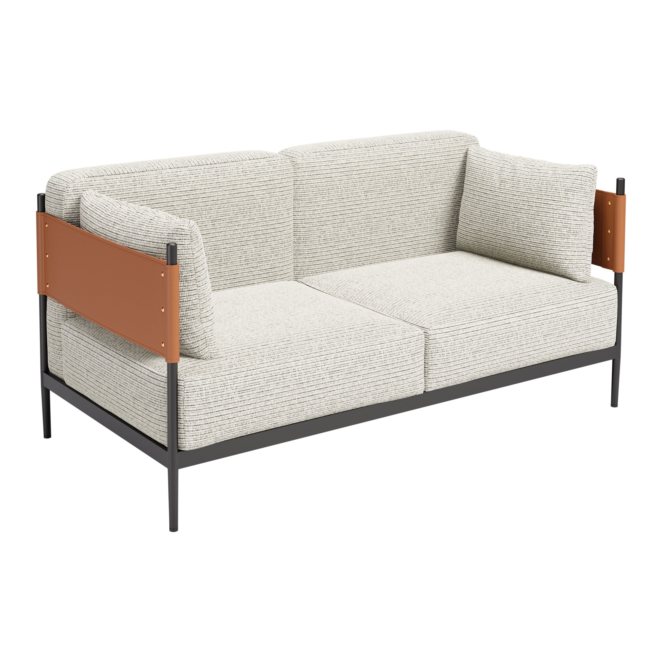 Stirbe Loveseat Gray