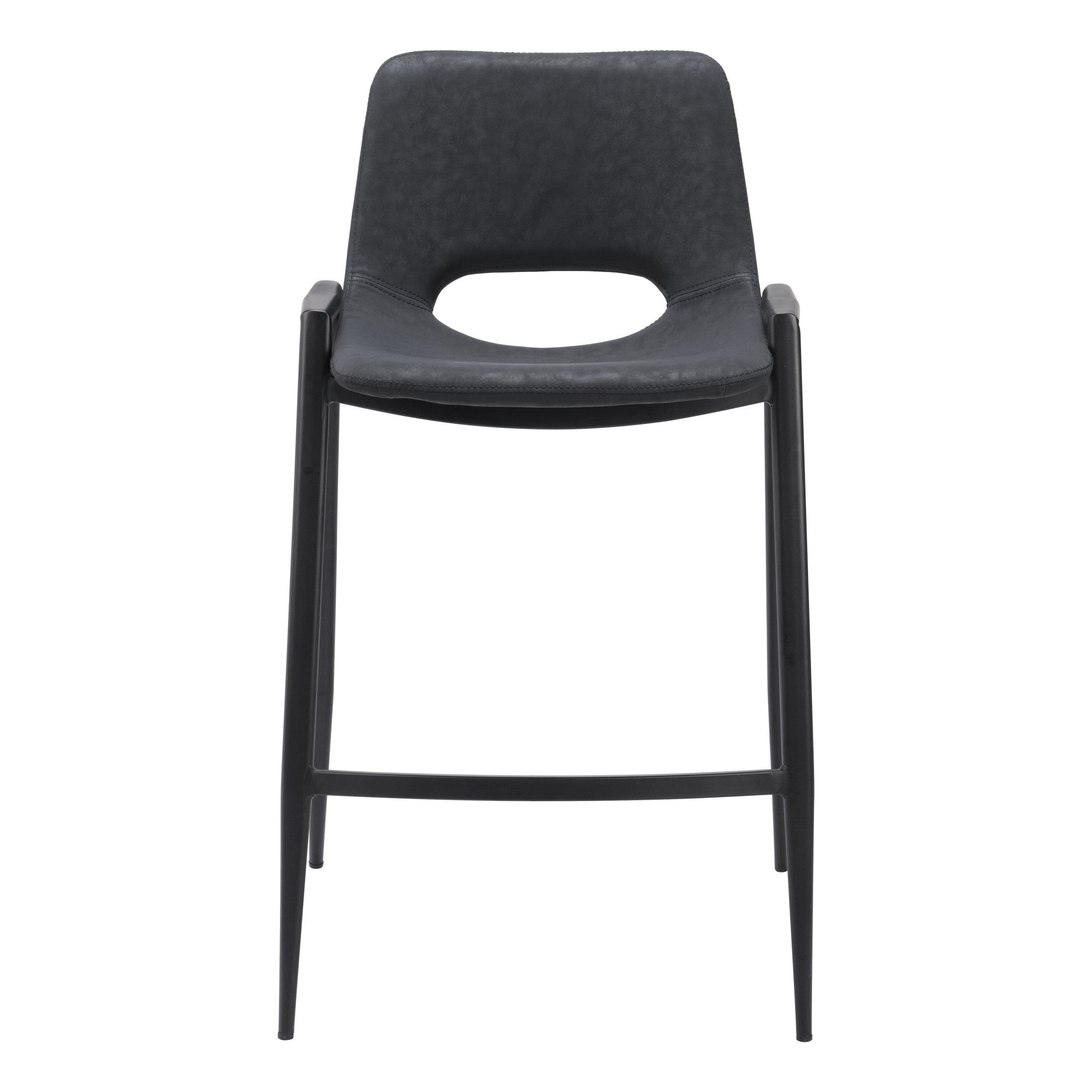 Desi Counter Stool (Set of 2) Black