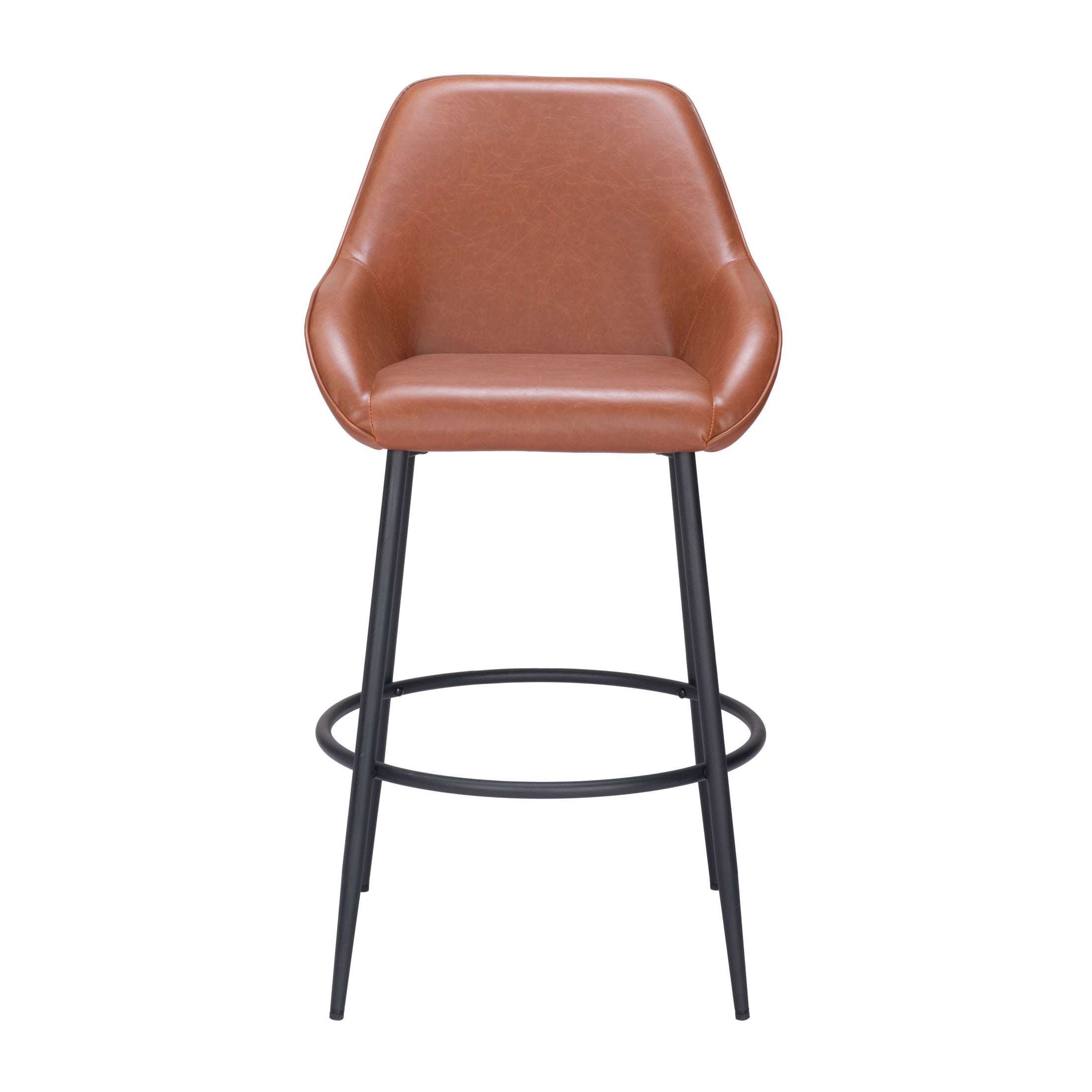 Vila Barstool (Set of 2) Brown