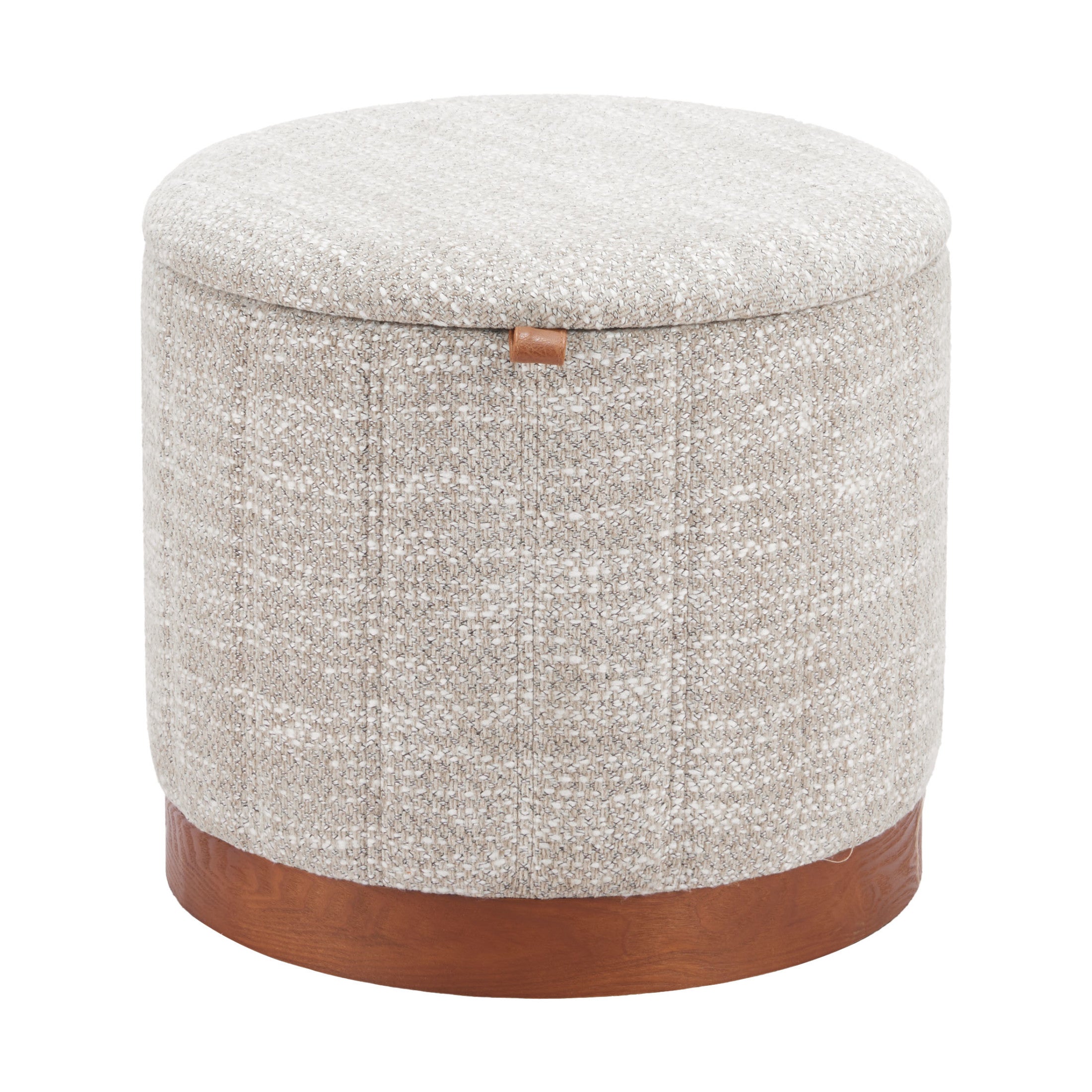 Fije Storage Ottoman Gray