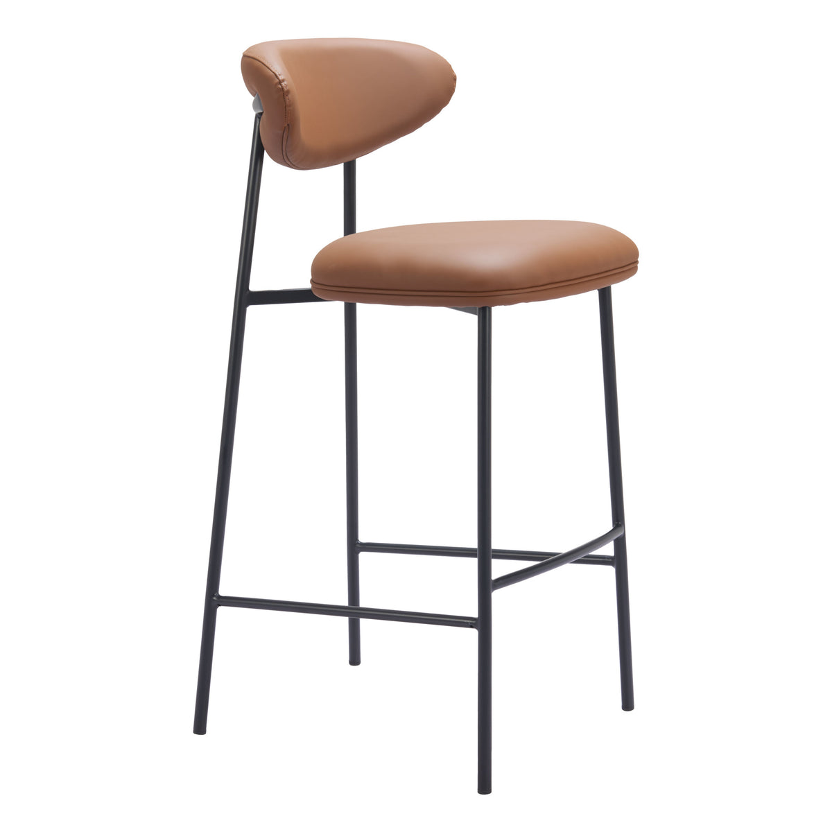 Rorun Barstool (Set of 2) Brown