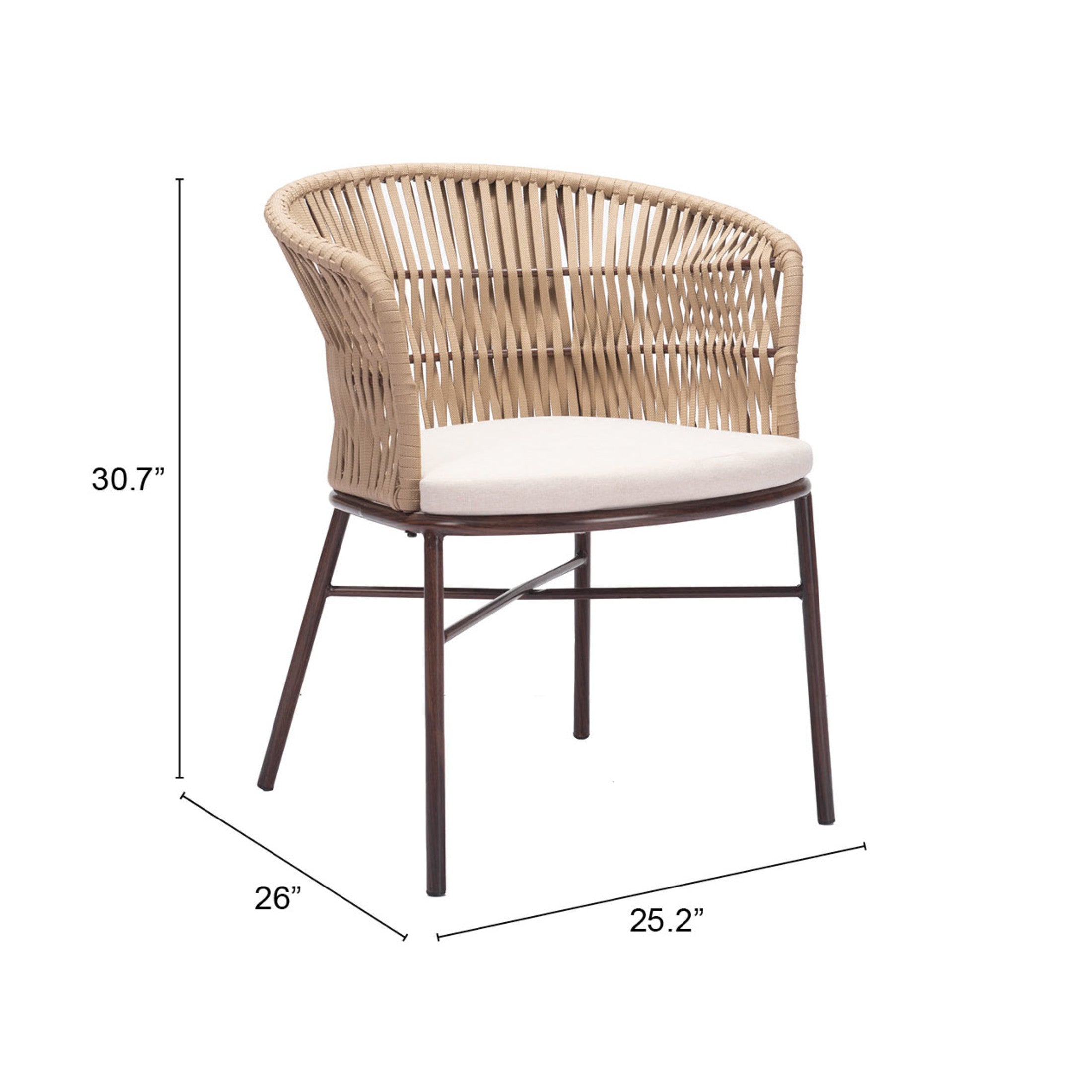 Freycinet Dining Chair (Set of 2) Natural