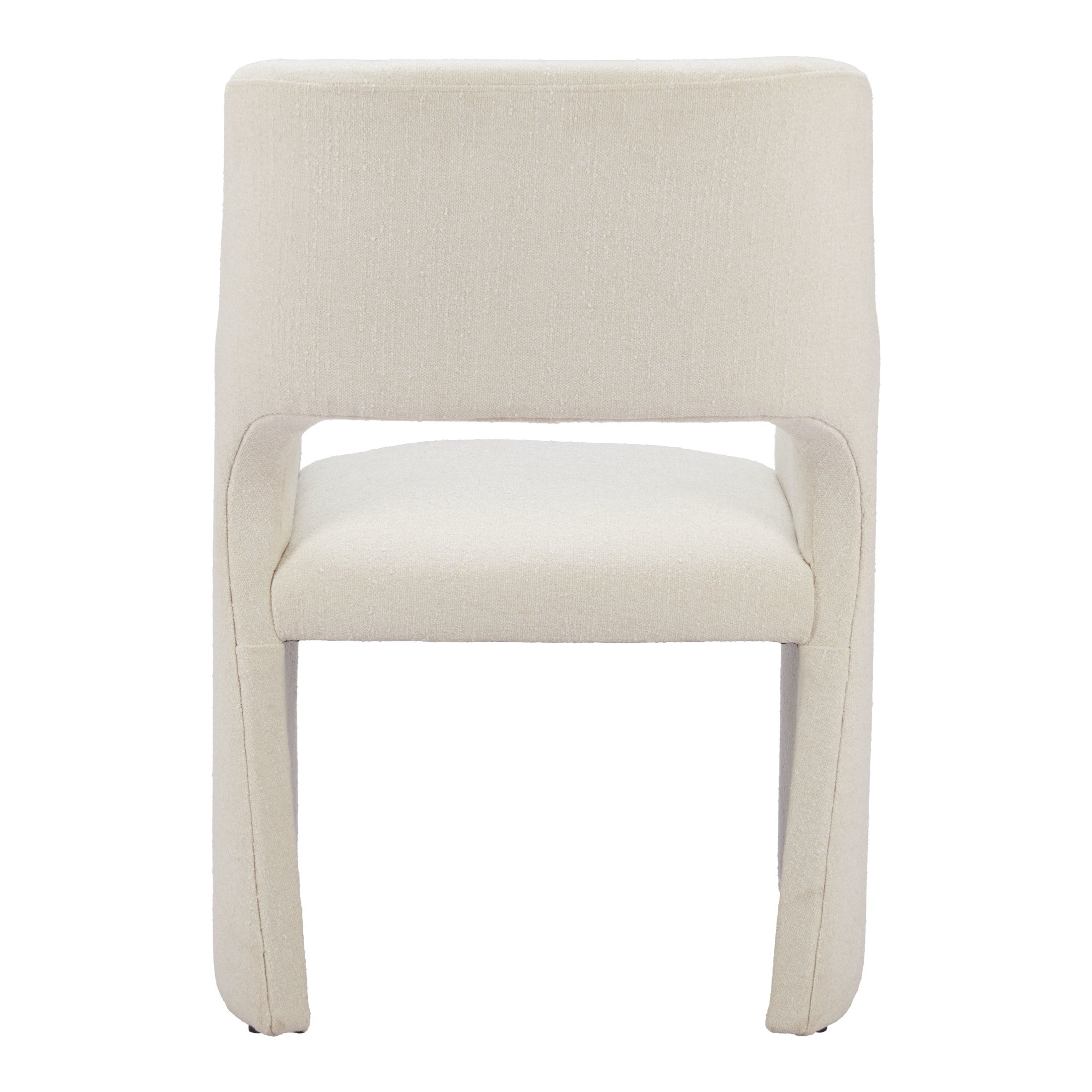 Minet Dining Chair Linen White