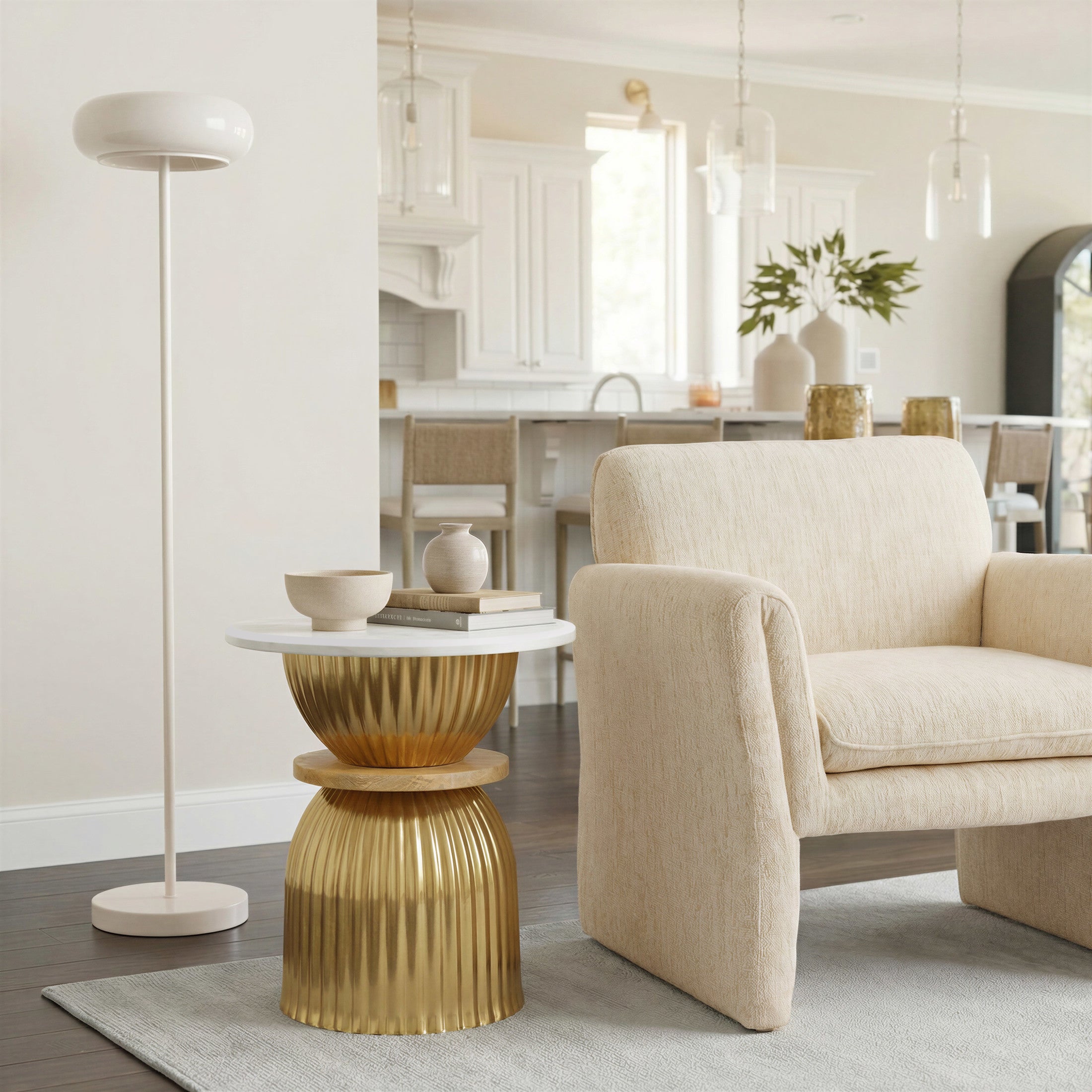 Maro Accent Table Multicolor