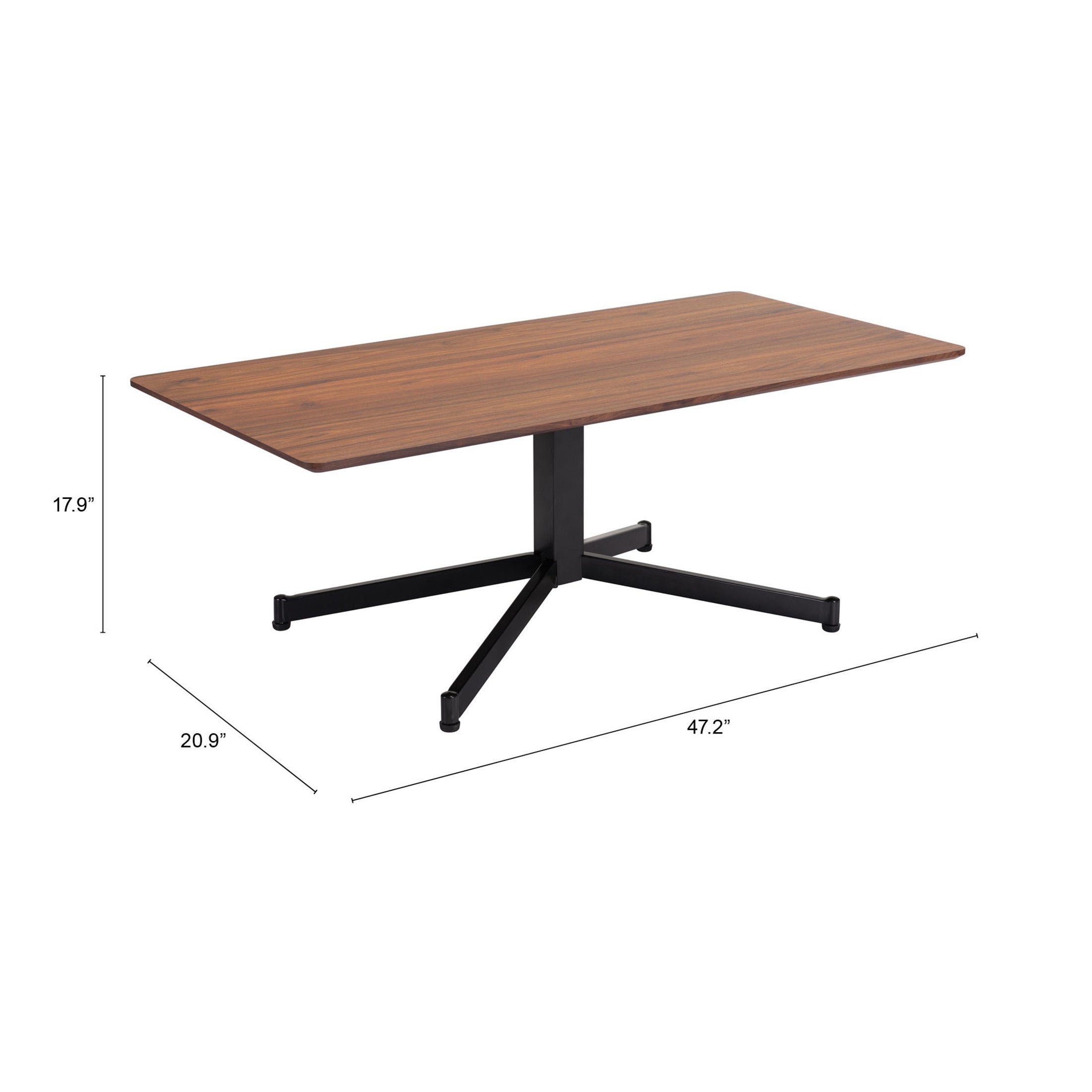 Mazzy Coffee Table Brown
