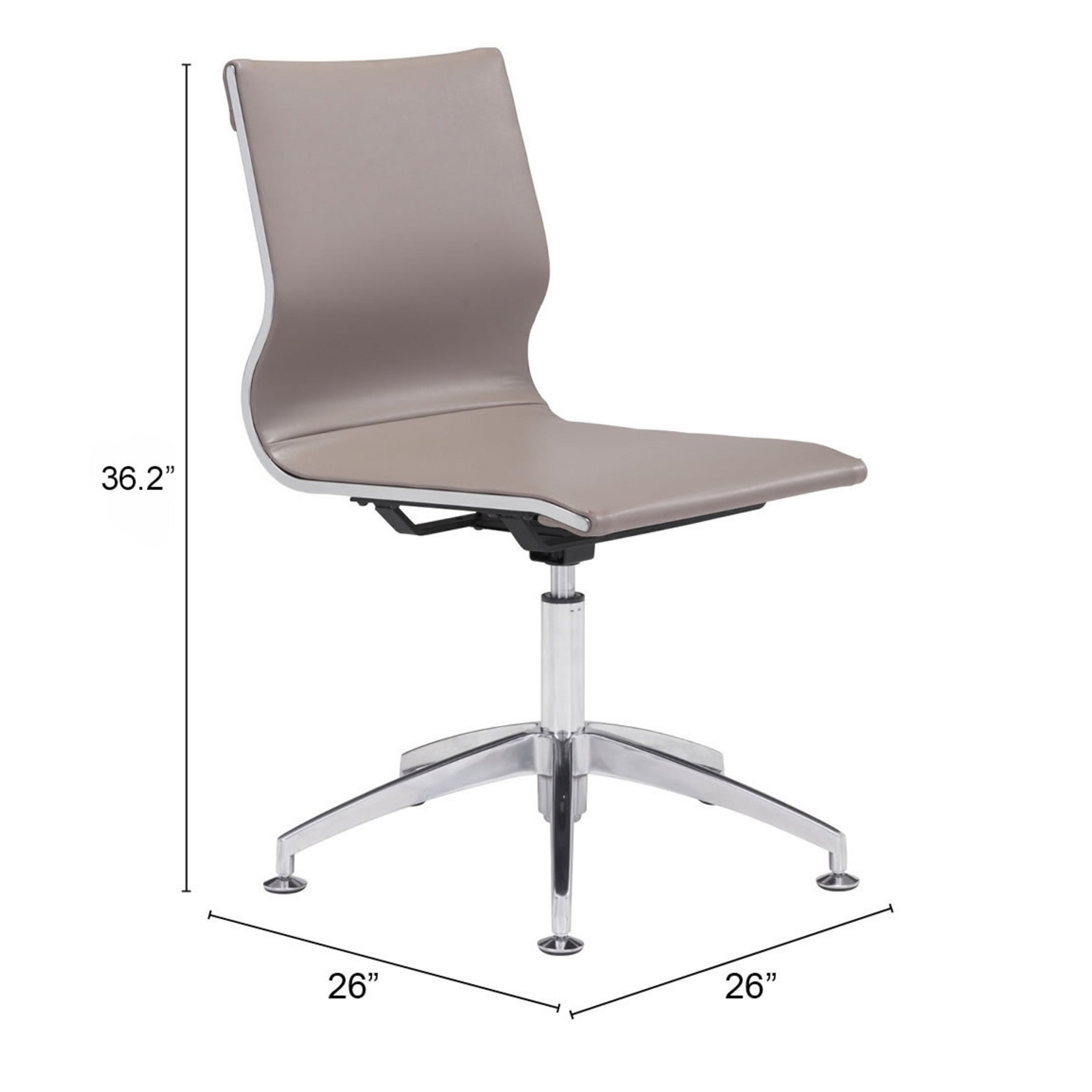 Glider Conference Chair Taupe